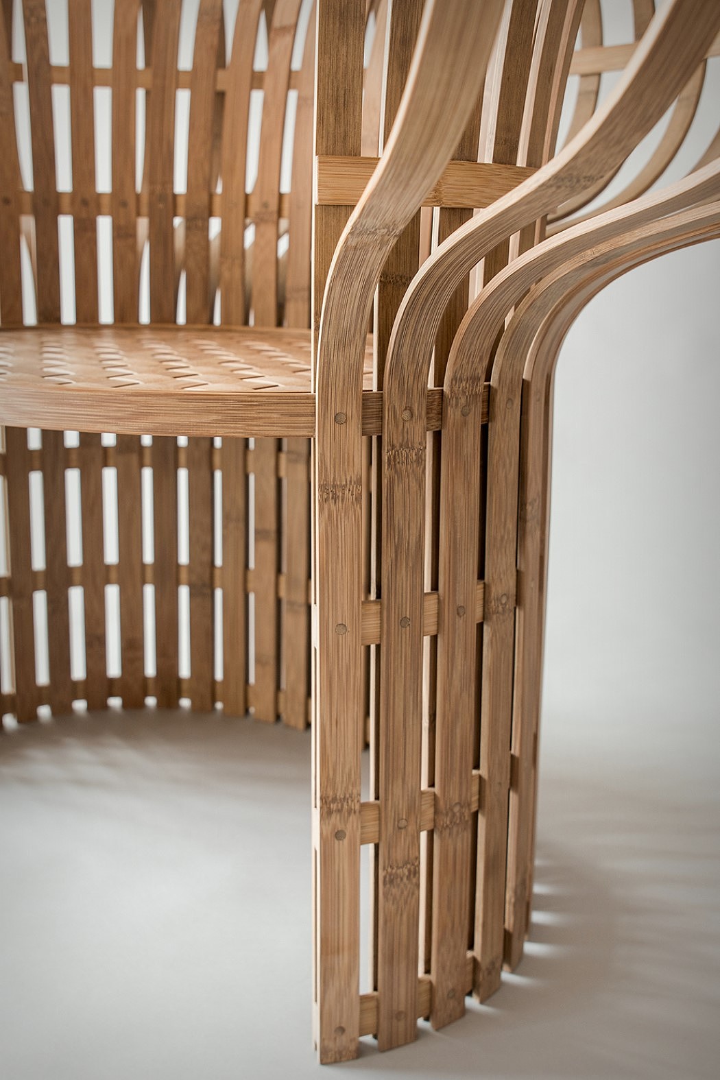 Reprint，Jin Kuramoto，woodiness，bend，chair，