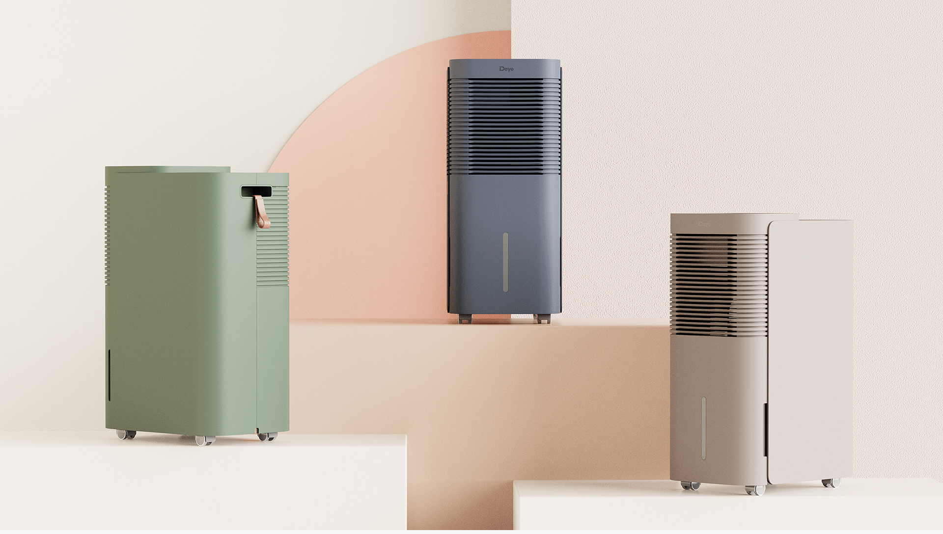 Dehumidifier, household dehumidifier, Deye dehumidifier, appearance design，