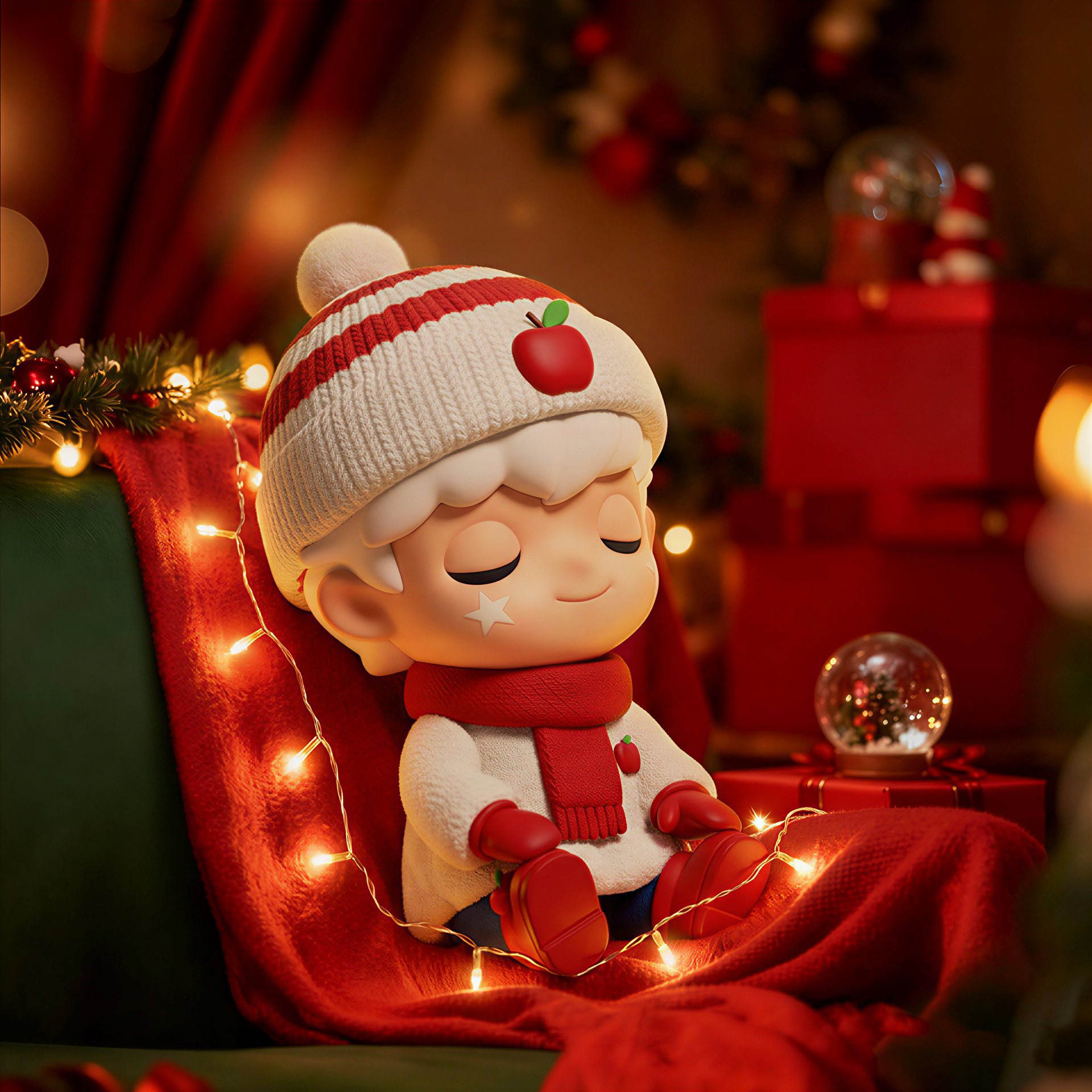 # Christmas opening method# IP design# Christmas blind box，