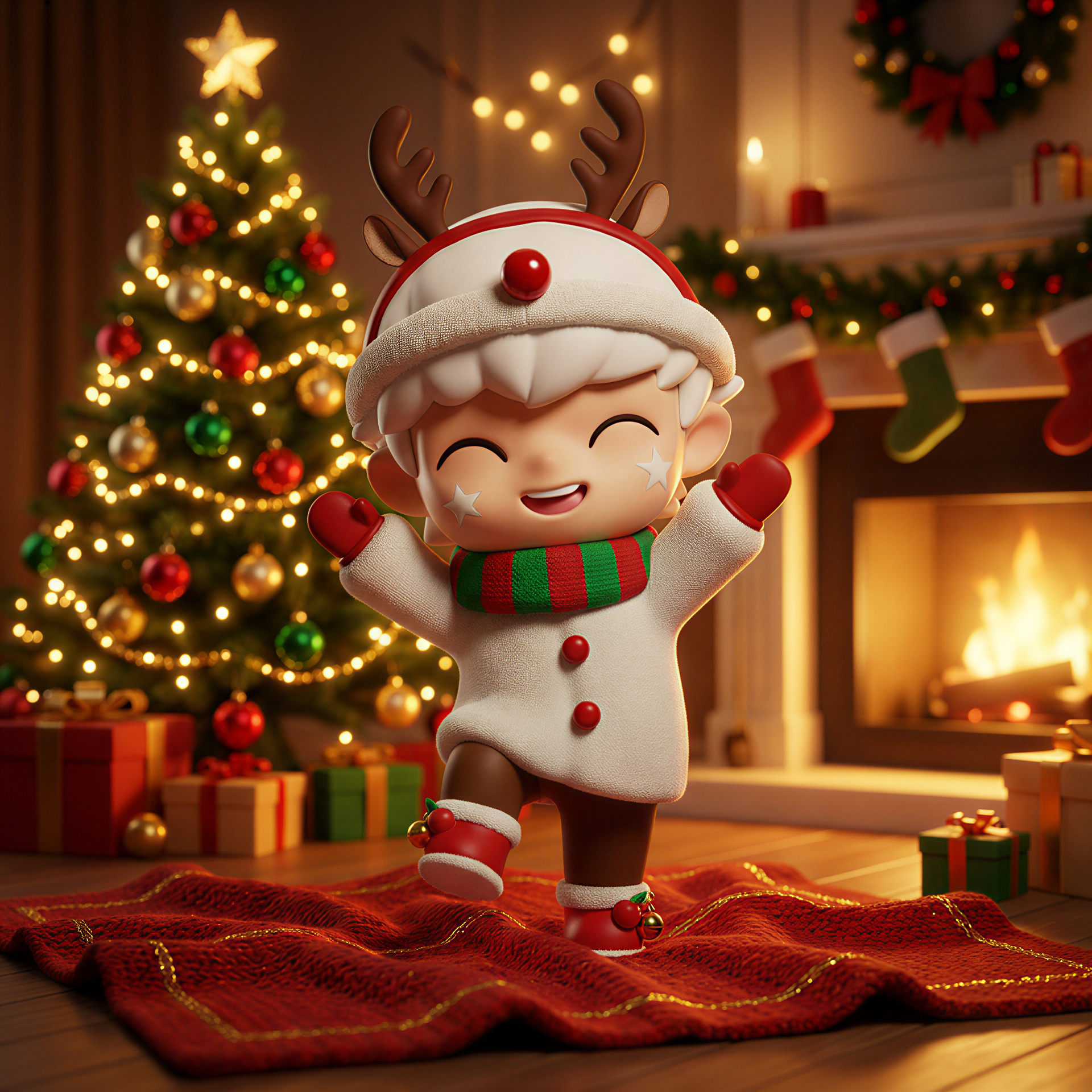 # Christmas opening method# IP design# Christmas blind box，