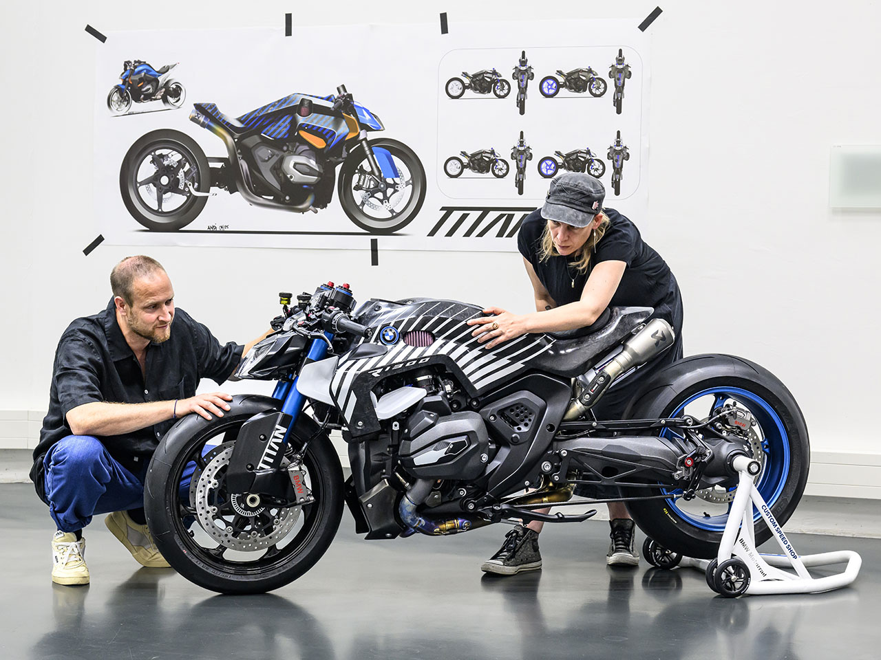 bmw，Nitrogen Acceleration，Short sprint，NOS，motorcycle，