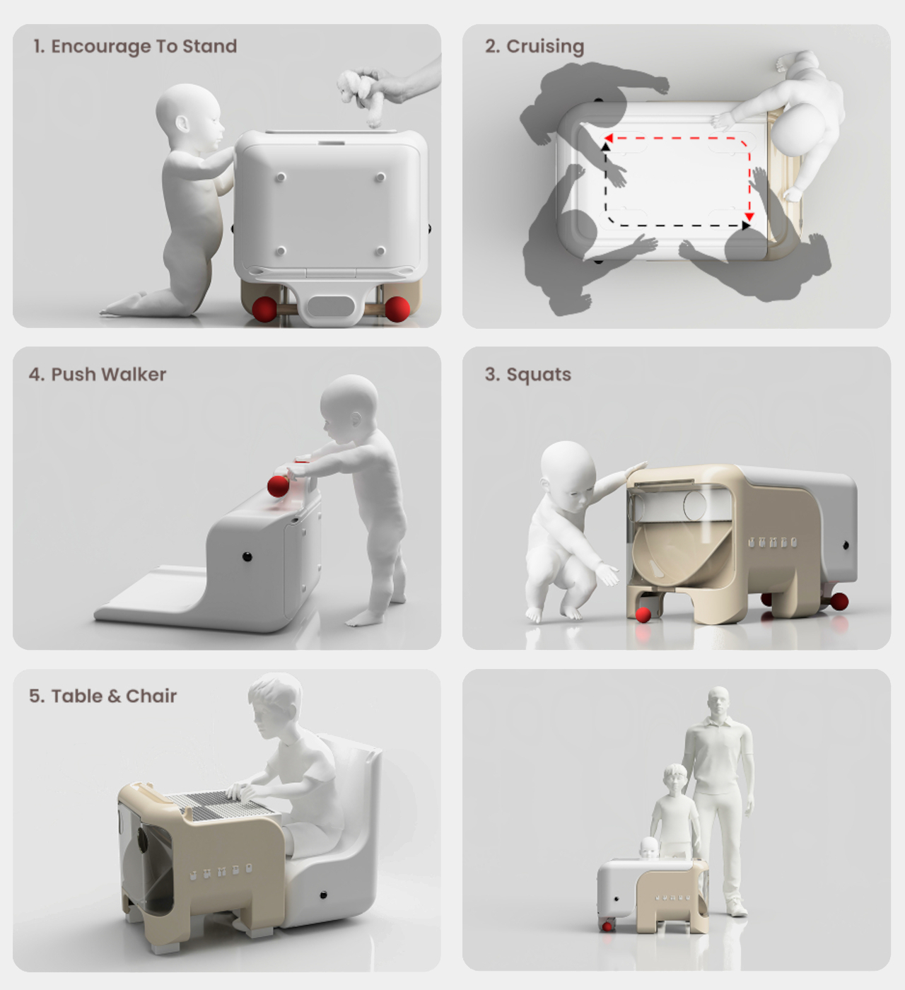 Walker，baby carriage，Deformable design，multi-function，PP TPE，