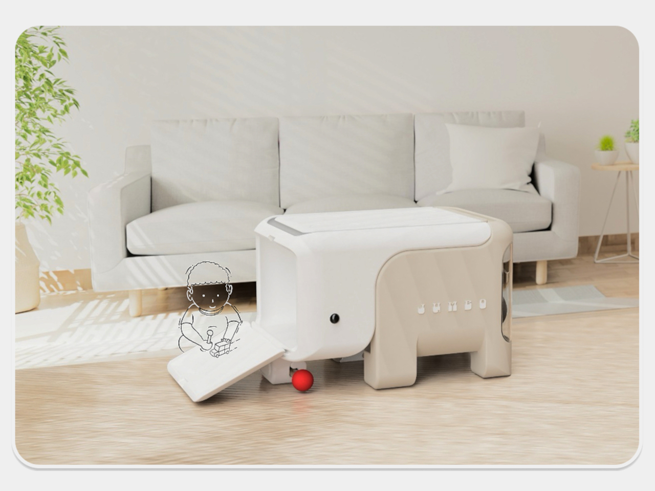 Walker，baby carriage，Deformable design，multi-function，PP TPE，