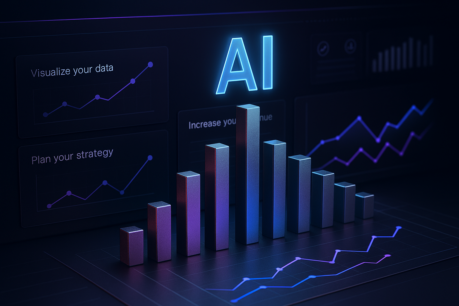 Visualization of AI Financial Data Analysis，