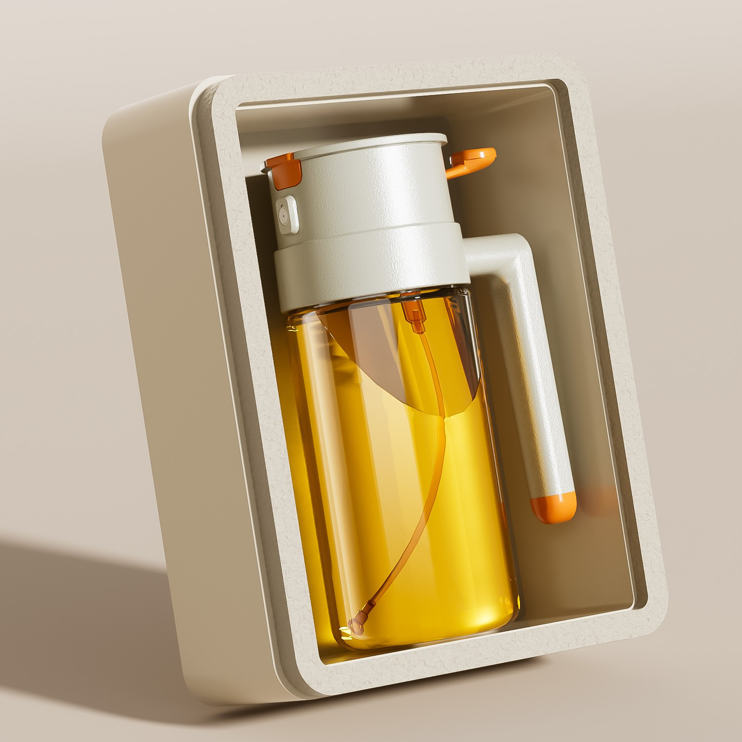 Oil can, easy to clean，