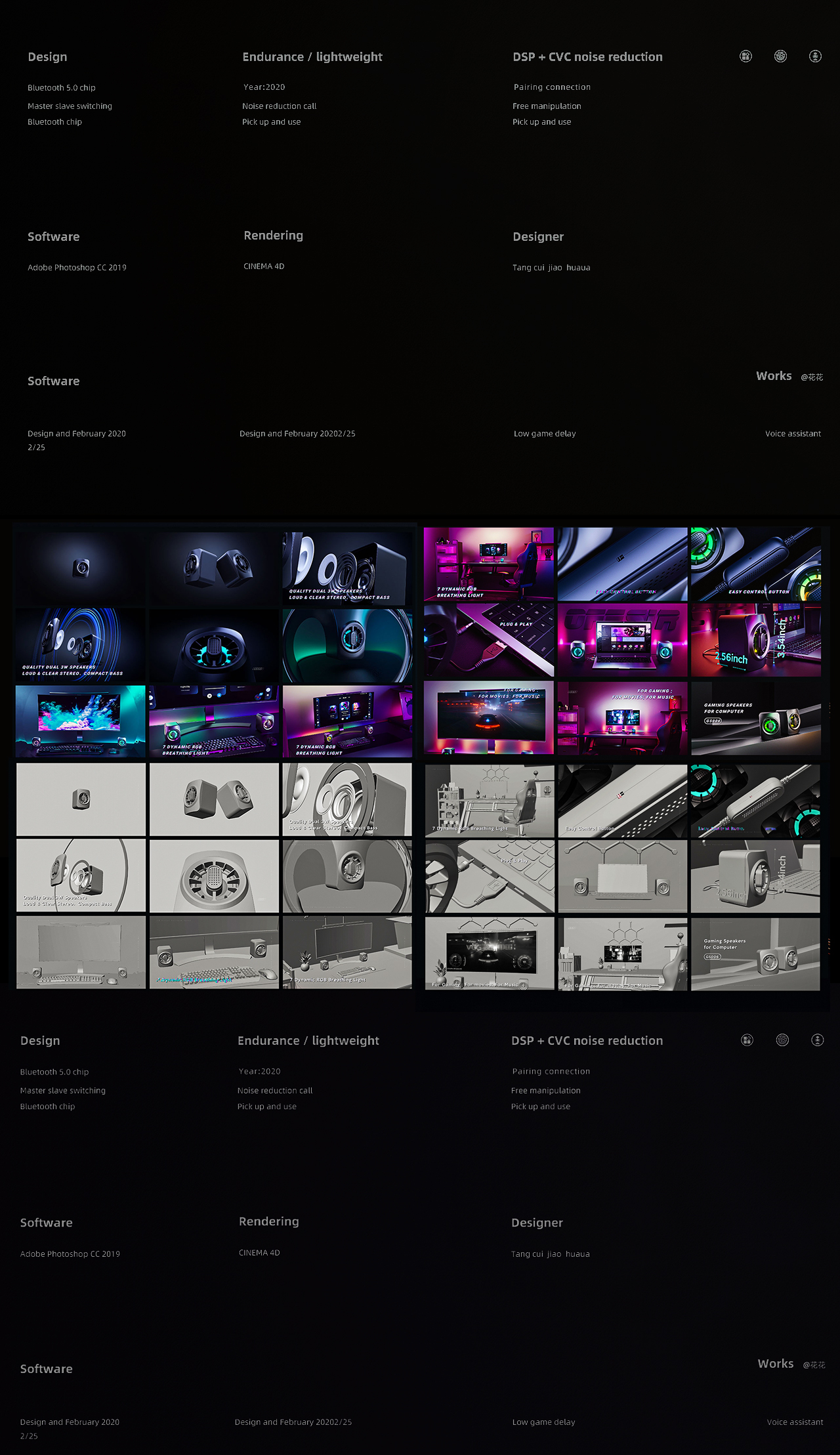 three-dimensional animation，Product video，E-commerce video，Amazon video，3D video，Bluetooth headset video，three-dimensional animation，Product video，