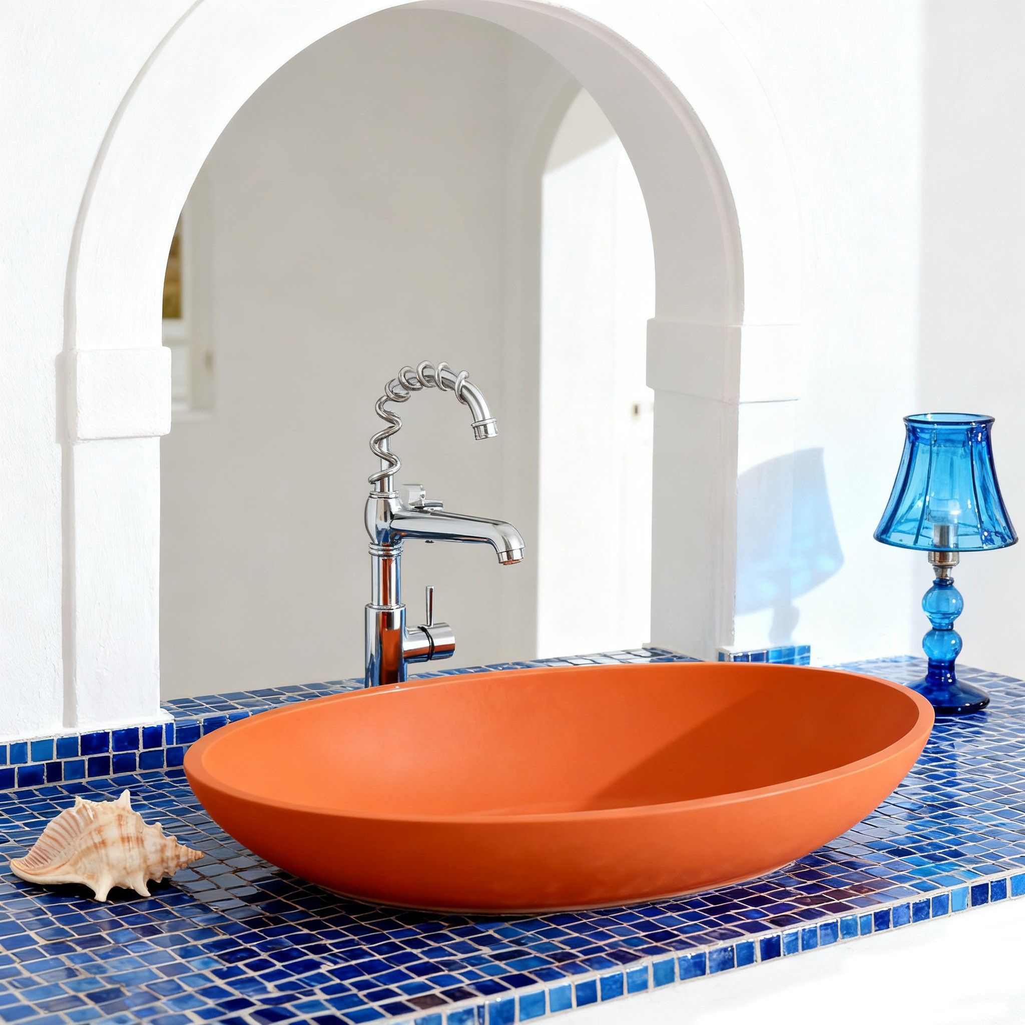 Cement wash basin，Bathroom decoration，Bathroom Cabinet Wash Basin，Restroom decoration，Industrial wind bathroom design，Bathroom wash basin effect，