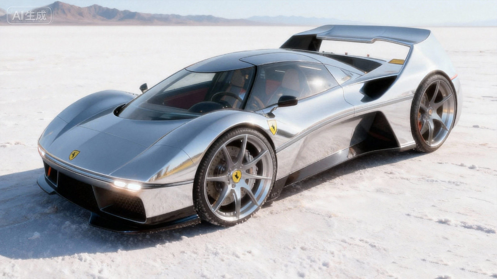 Sports car，Aerocraft，AI generation，AI drawing，Design，