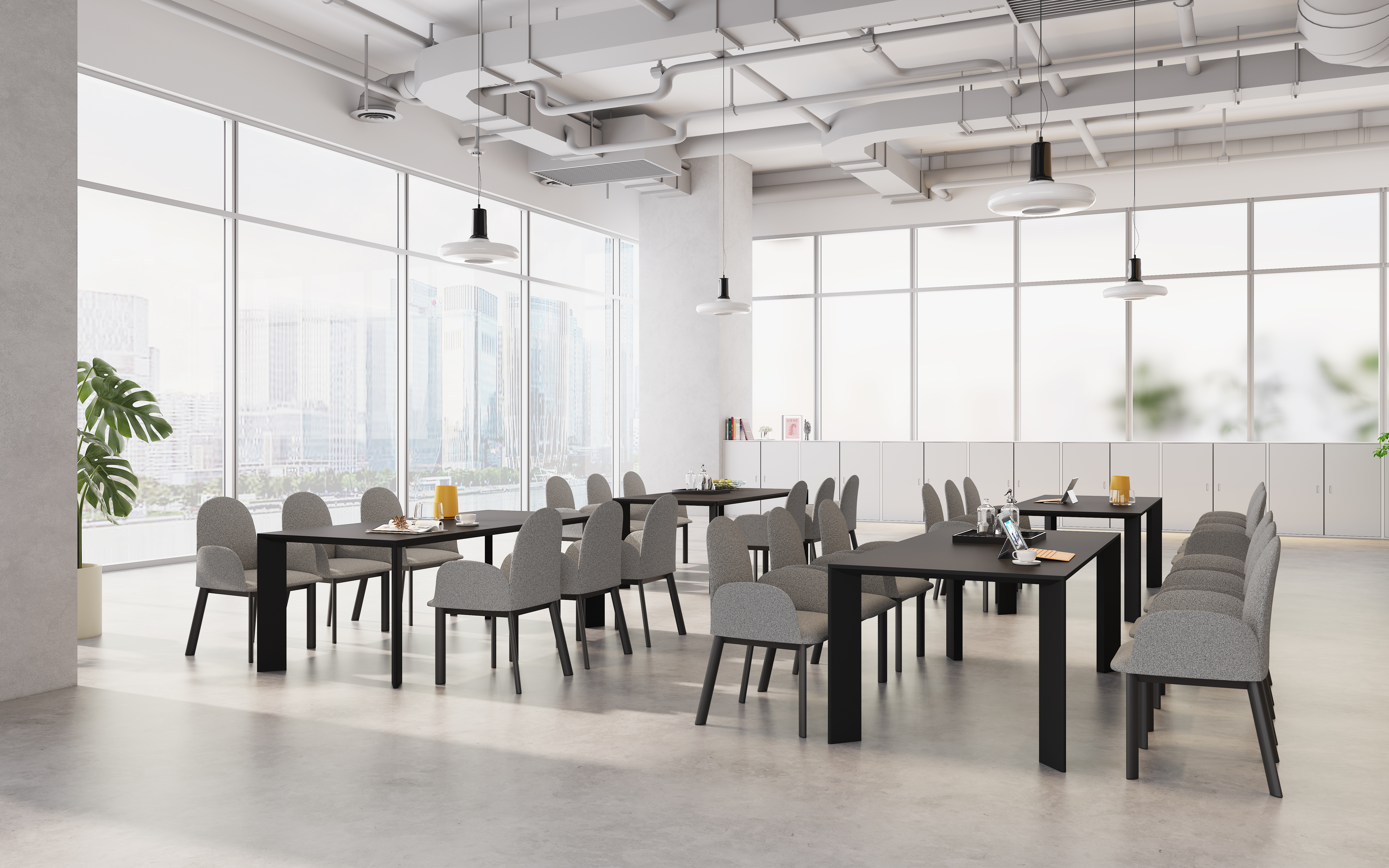 Kathy, collaboration, public leisure, sofa, Yu-room design，