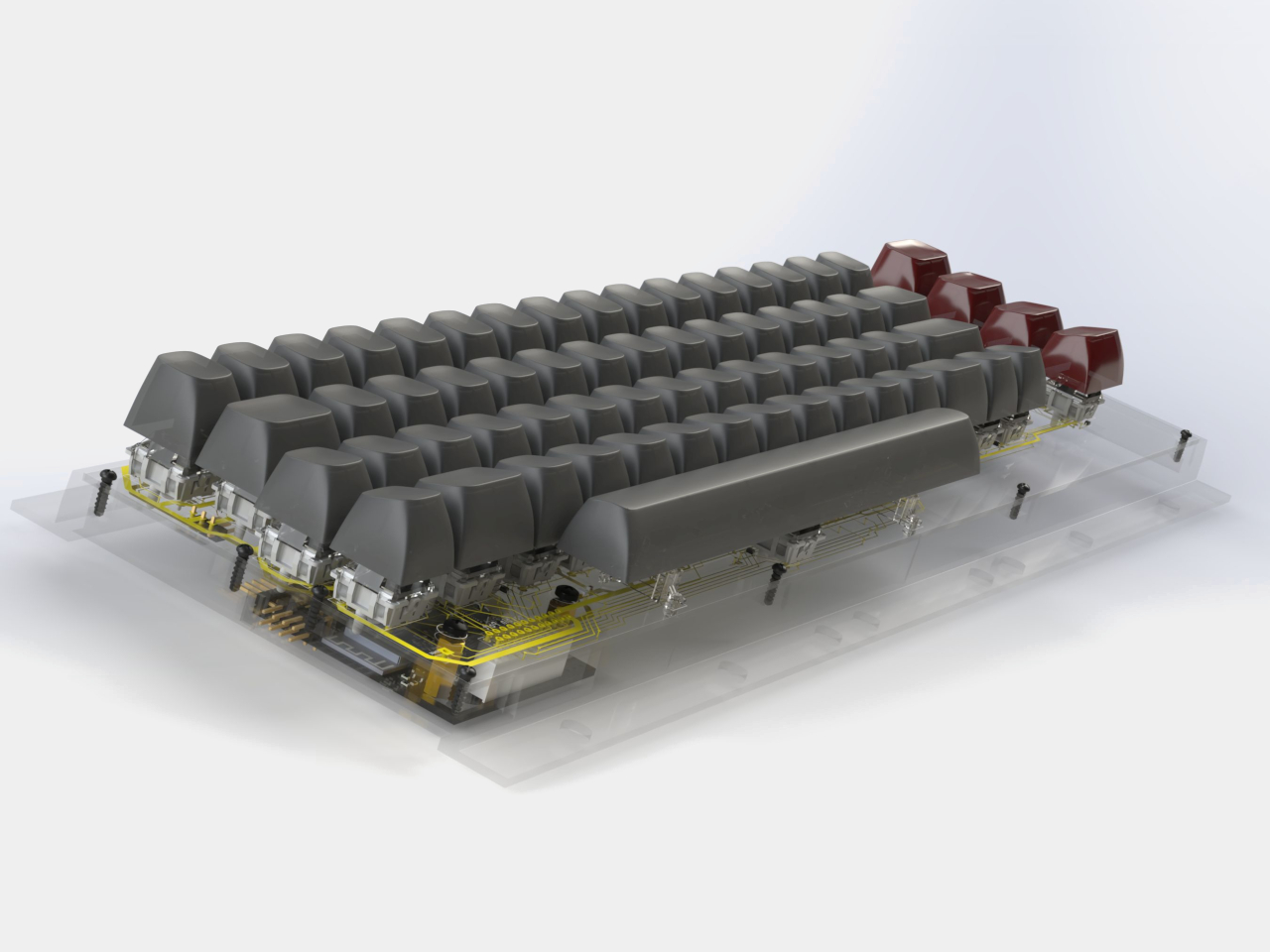 Commodore 64 Ultimat，Limited Neon Edition，Gold-plated shell，Light effect out of the box，