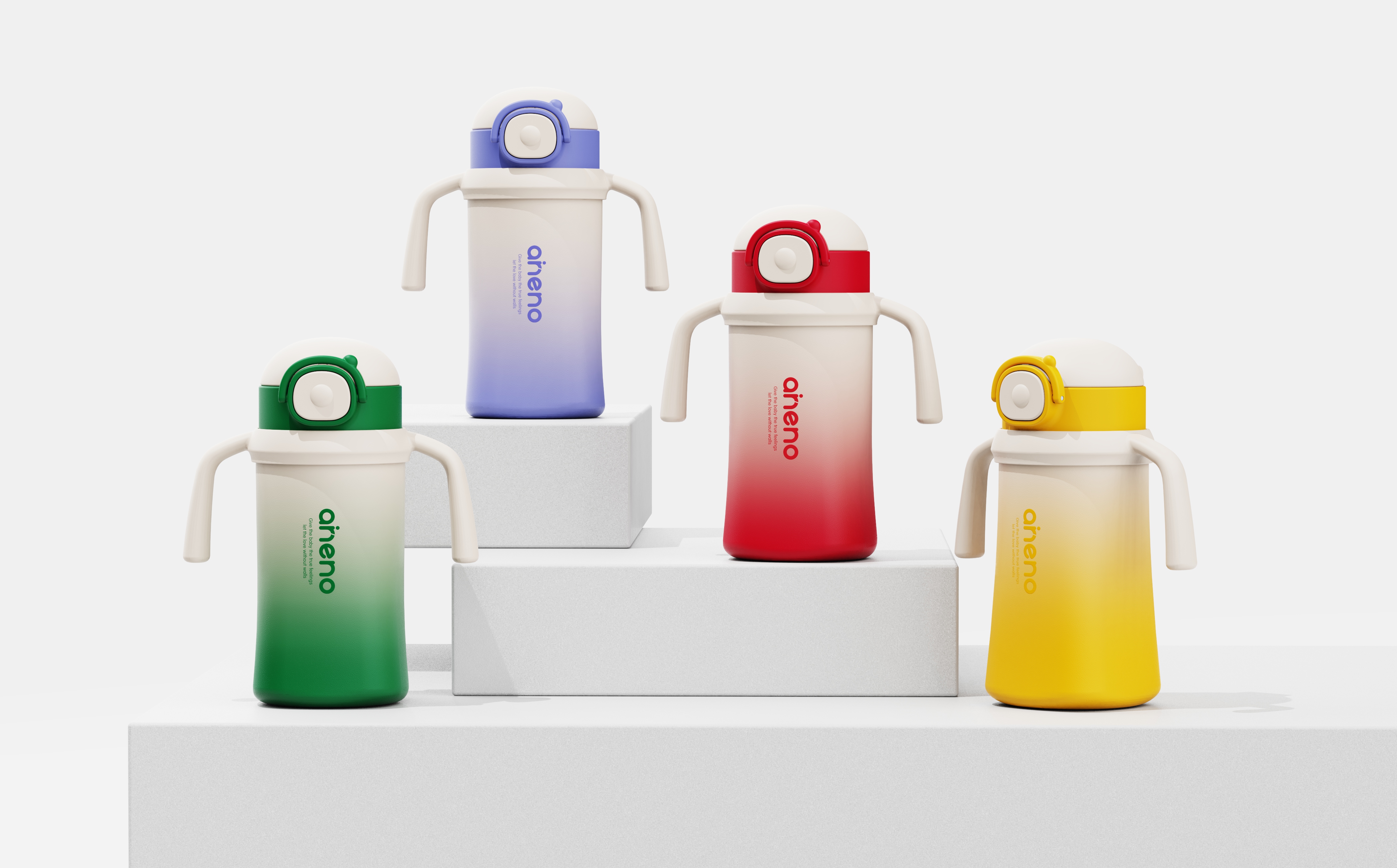 Small month-old special, water and milk dual-use，Appearance design，Product modeling design，