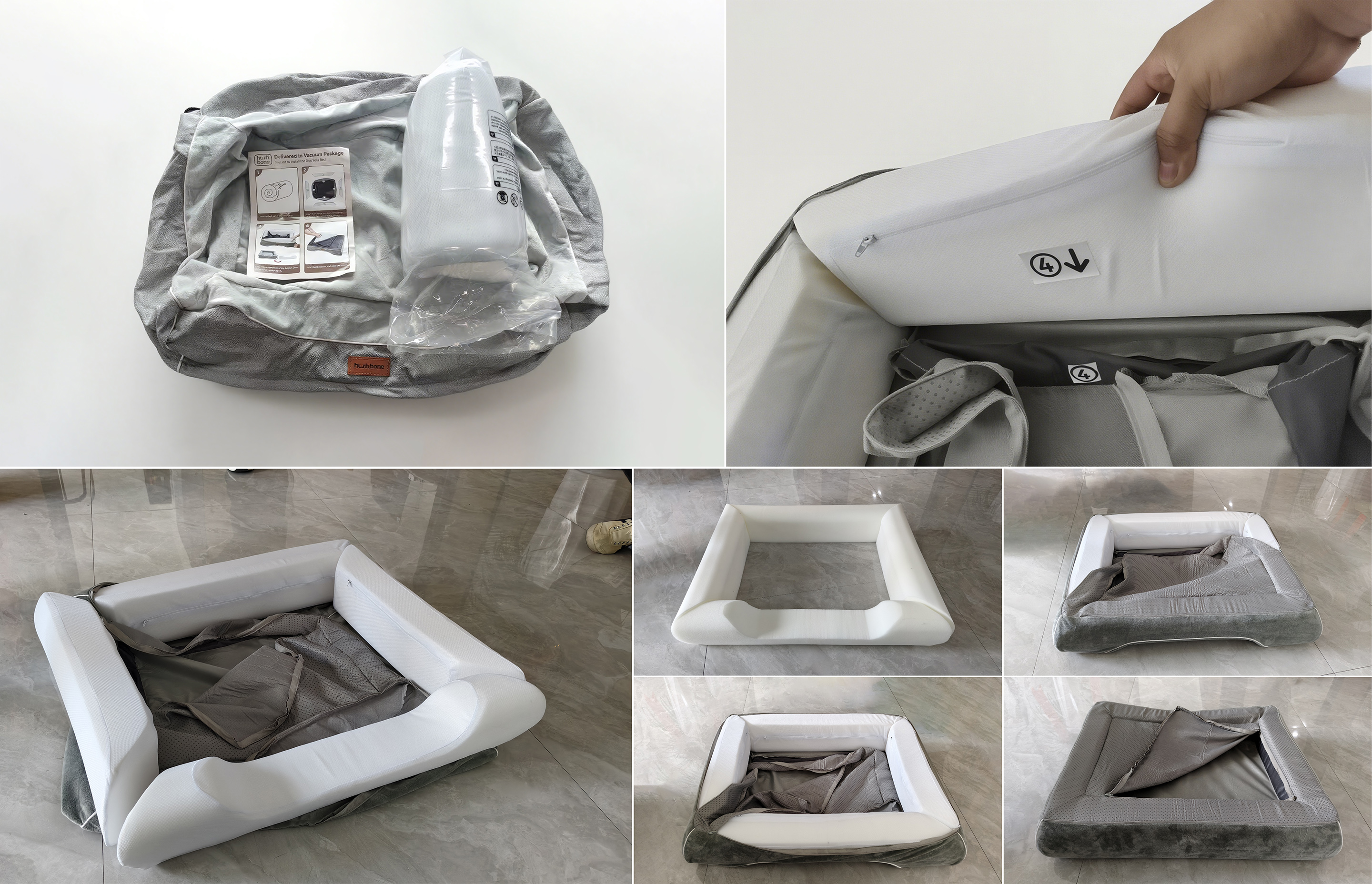 dog sofa, kennel, dog bed, bone shaped dog bed, pet supplies，