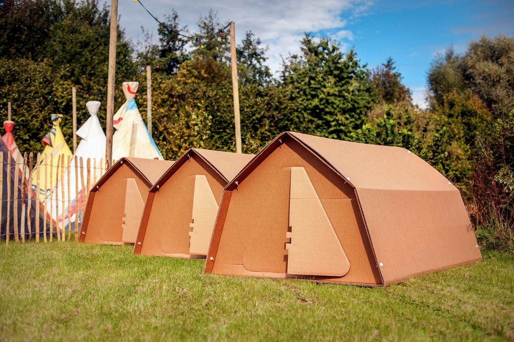 waterproof，Recyclable，cardboard，Tent，Reprint，
