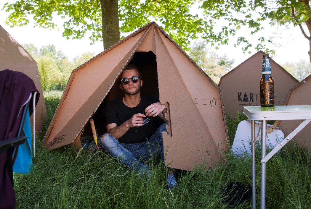 waterproof，Recyclable，cardboard，Tent，Reprint，