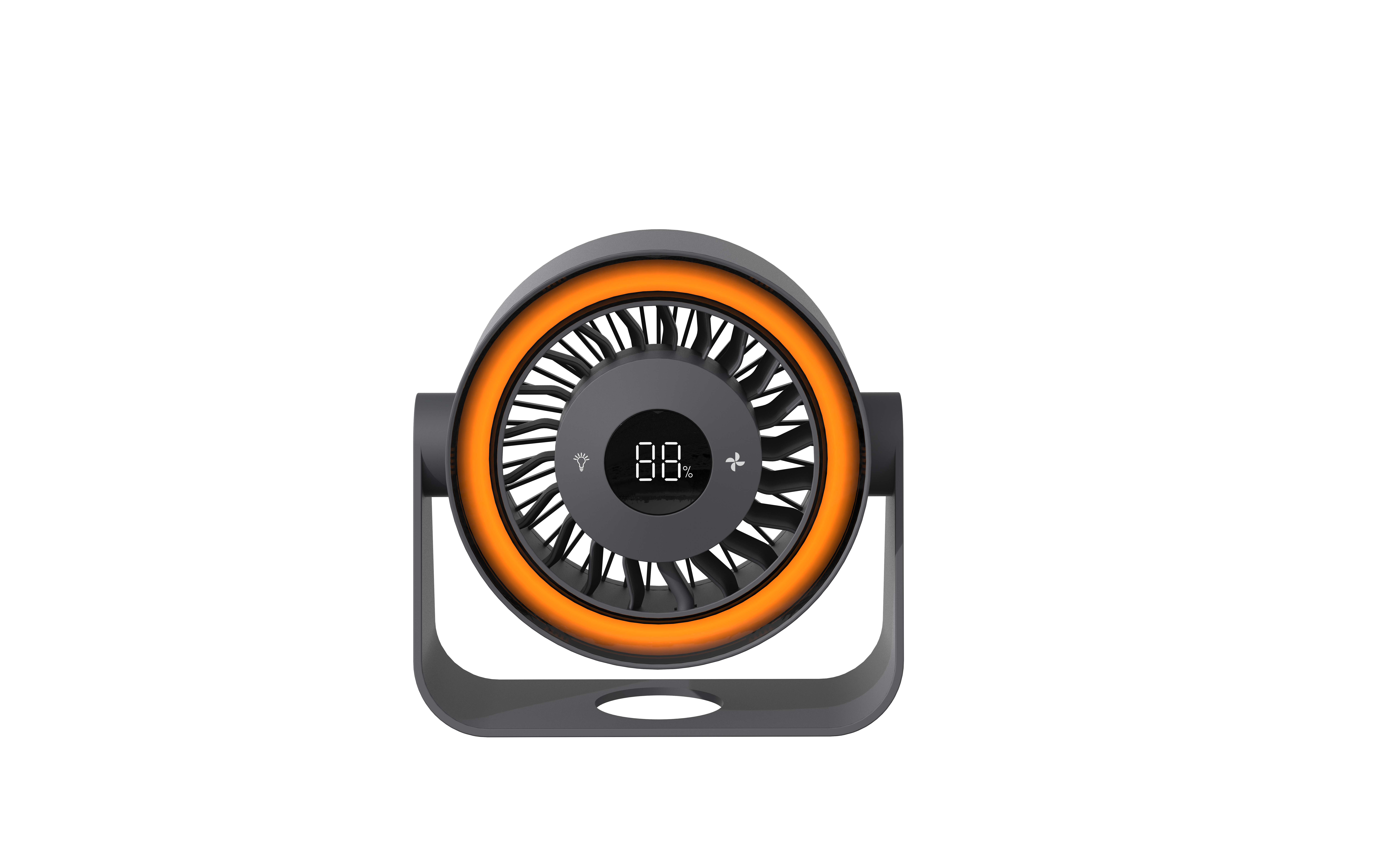 Desktop fan with light function，