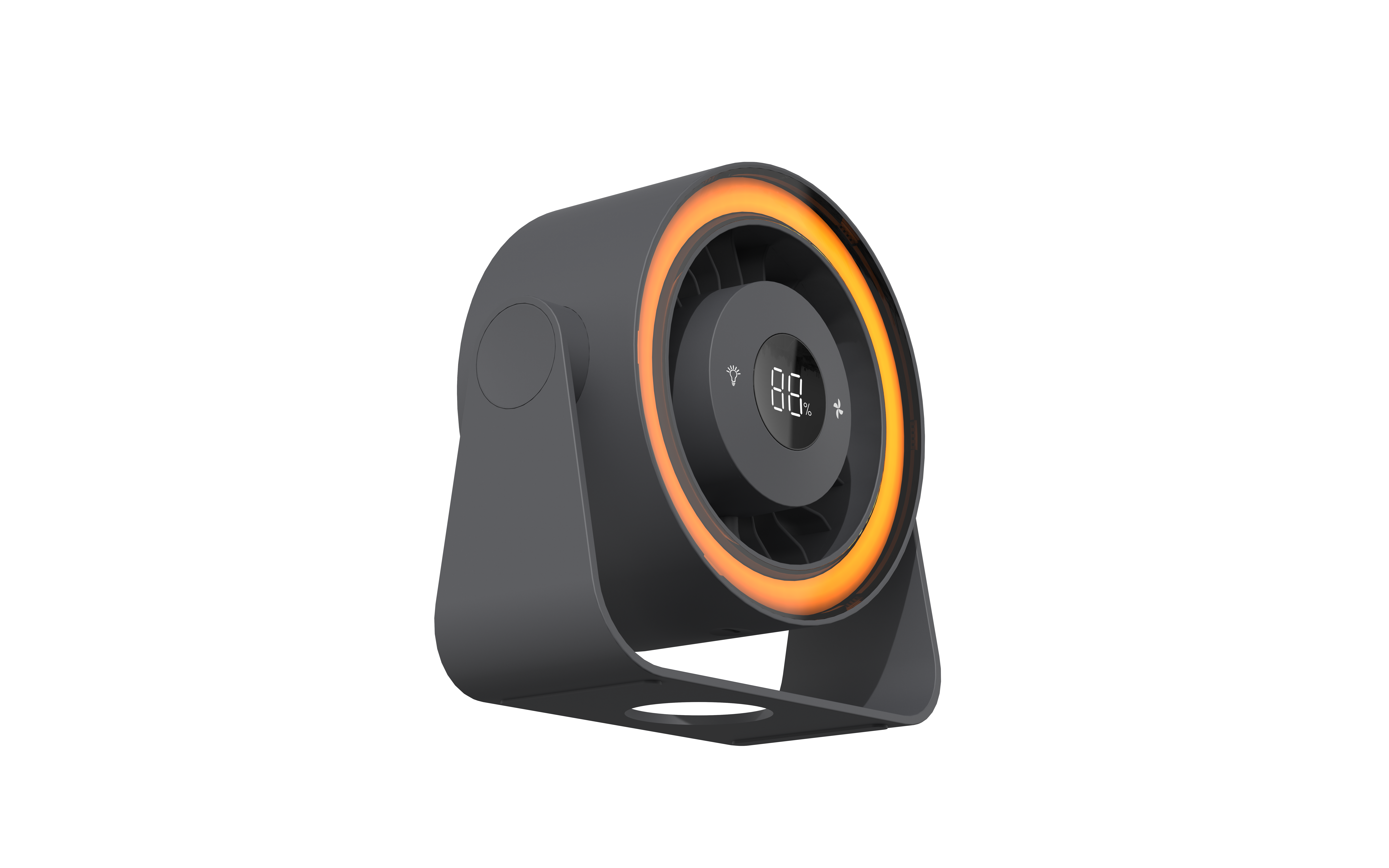 Desktop fan with light function，