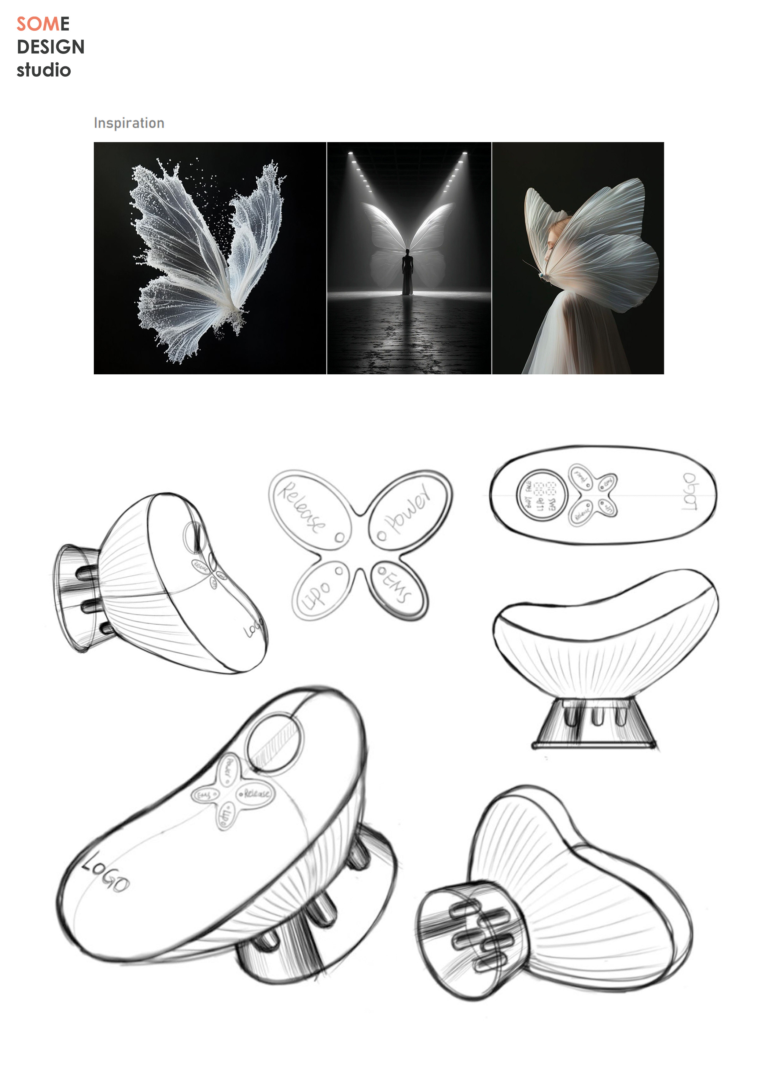 Personal care products，Beauty products，Break the cocoon and become a butterfly，Beauty instrument design，Design of liposuction instrument，