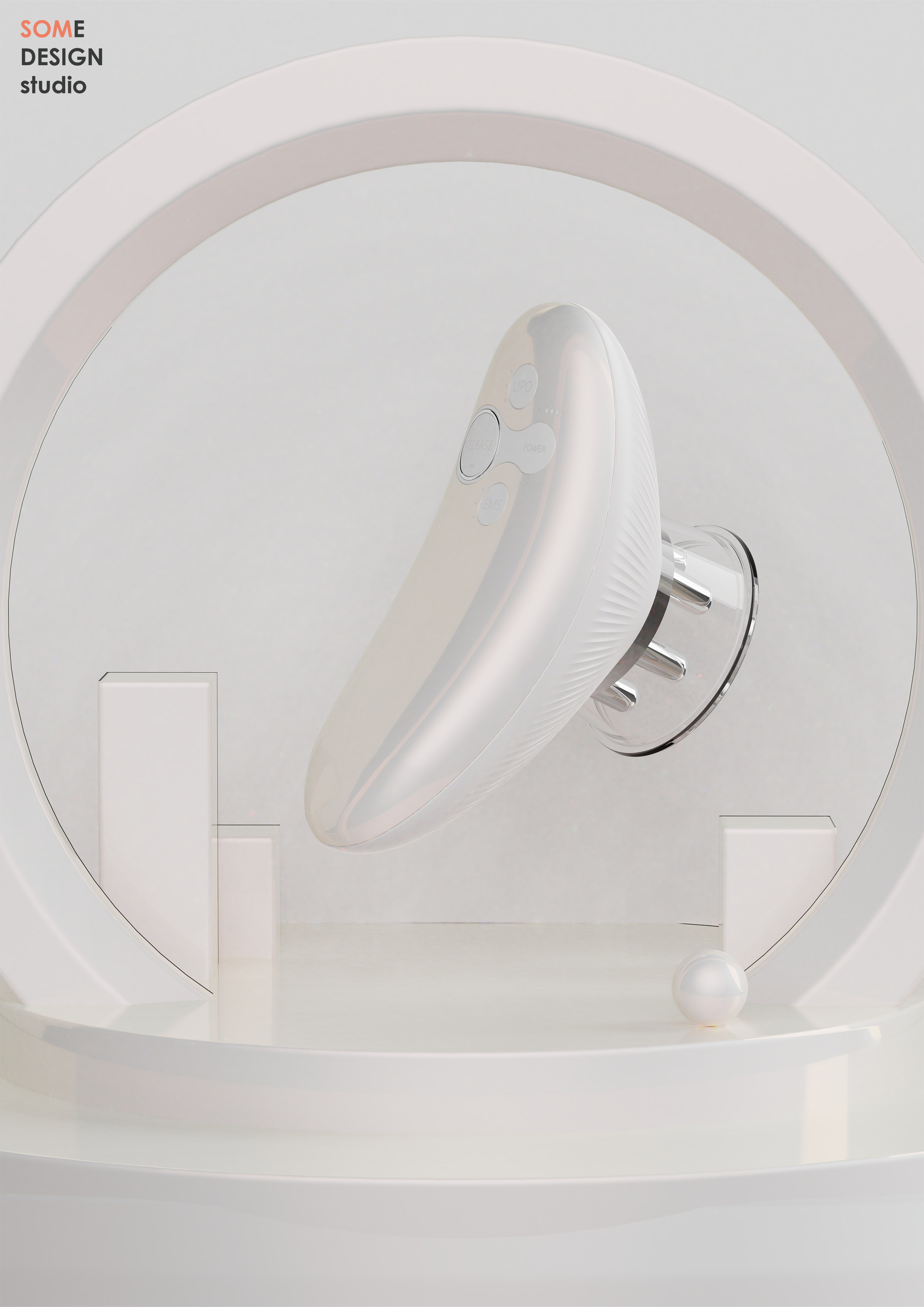 Personal care products，Beauty products，Break the cocoon and become a butterfly，Beauty instrument design，Design of liposuction instrument，