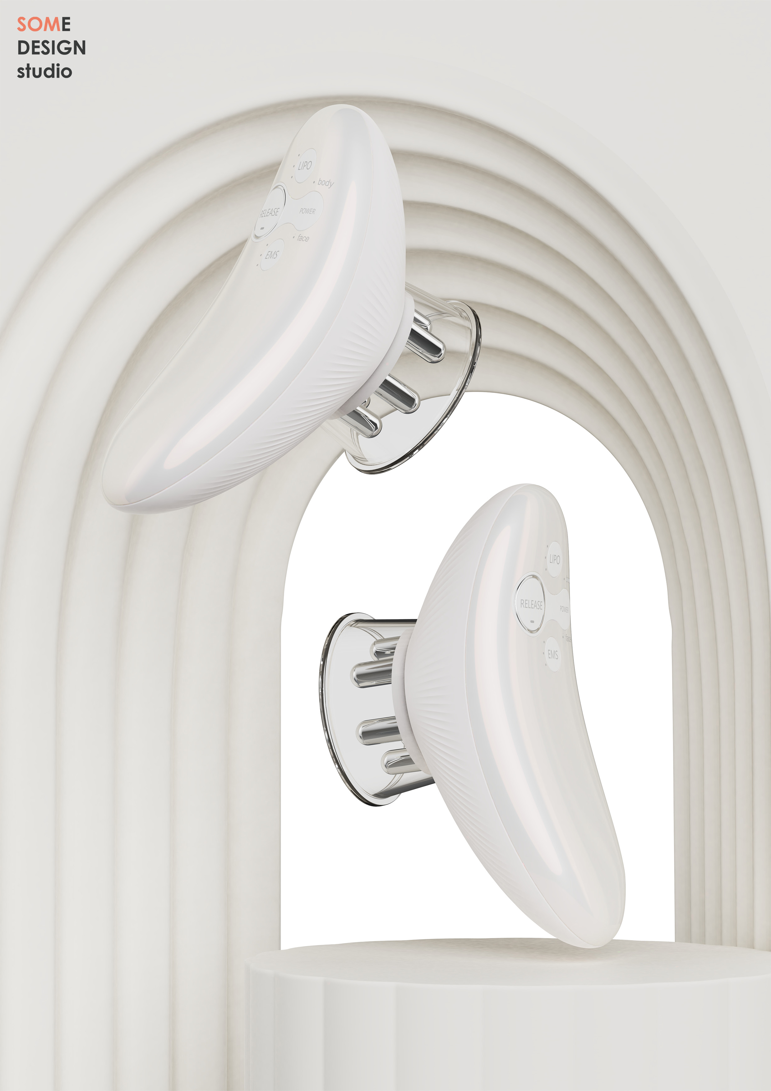 Personal care products，Beauty products，Break the cocoon and become a butterfly，Beauty instrument design，Design of liposuction instrument，