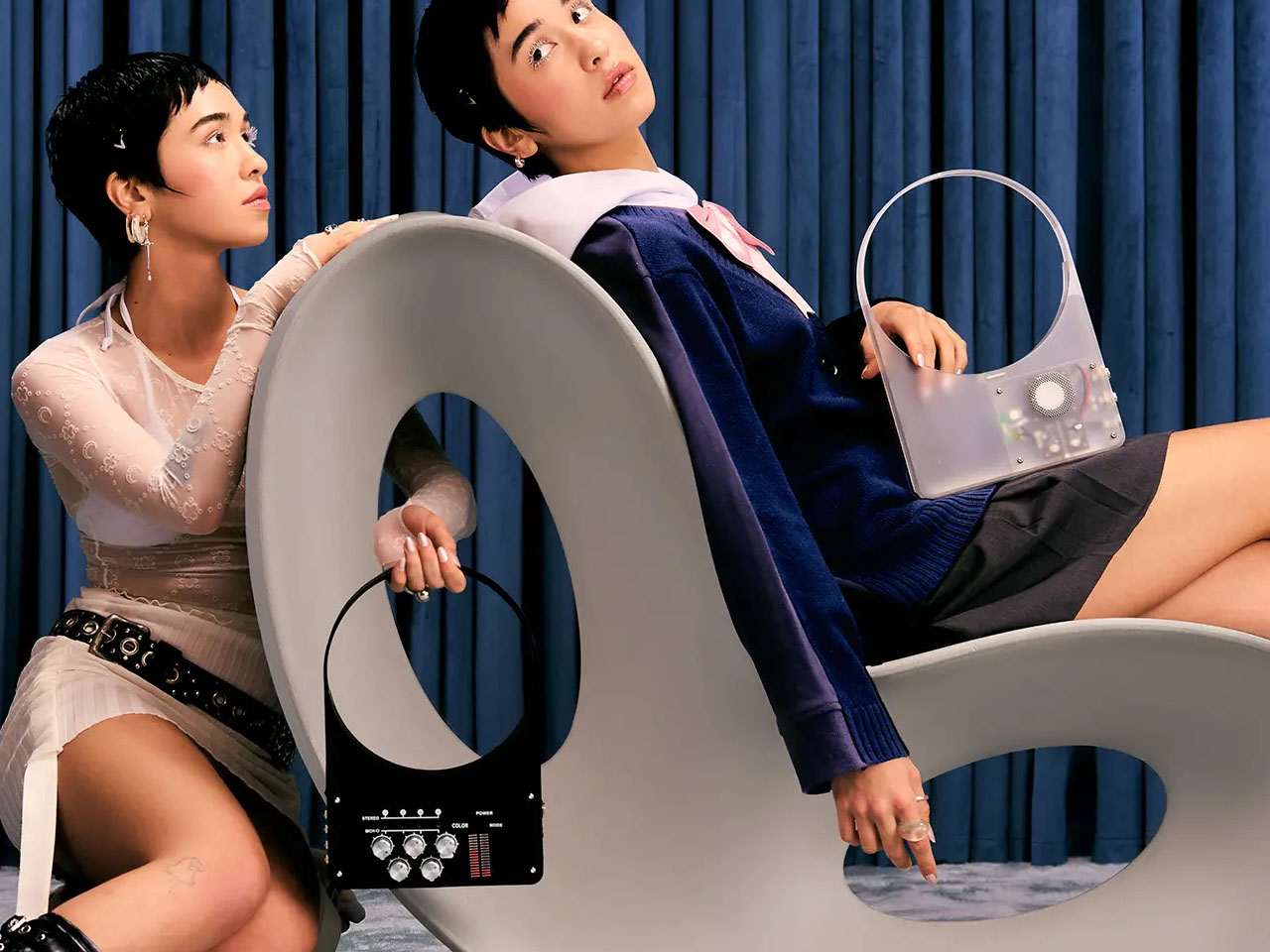 Handbag Speaker，wearable ，Fashion Technology，wireless speaker ，