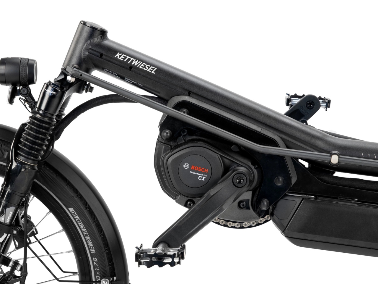 Electric assistance，Tricycle，HP Velotechnik，Outdoor Ride，Three-point adjustable，