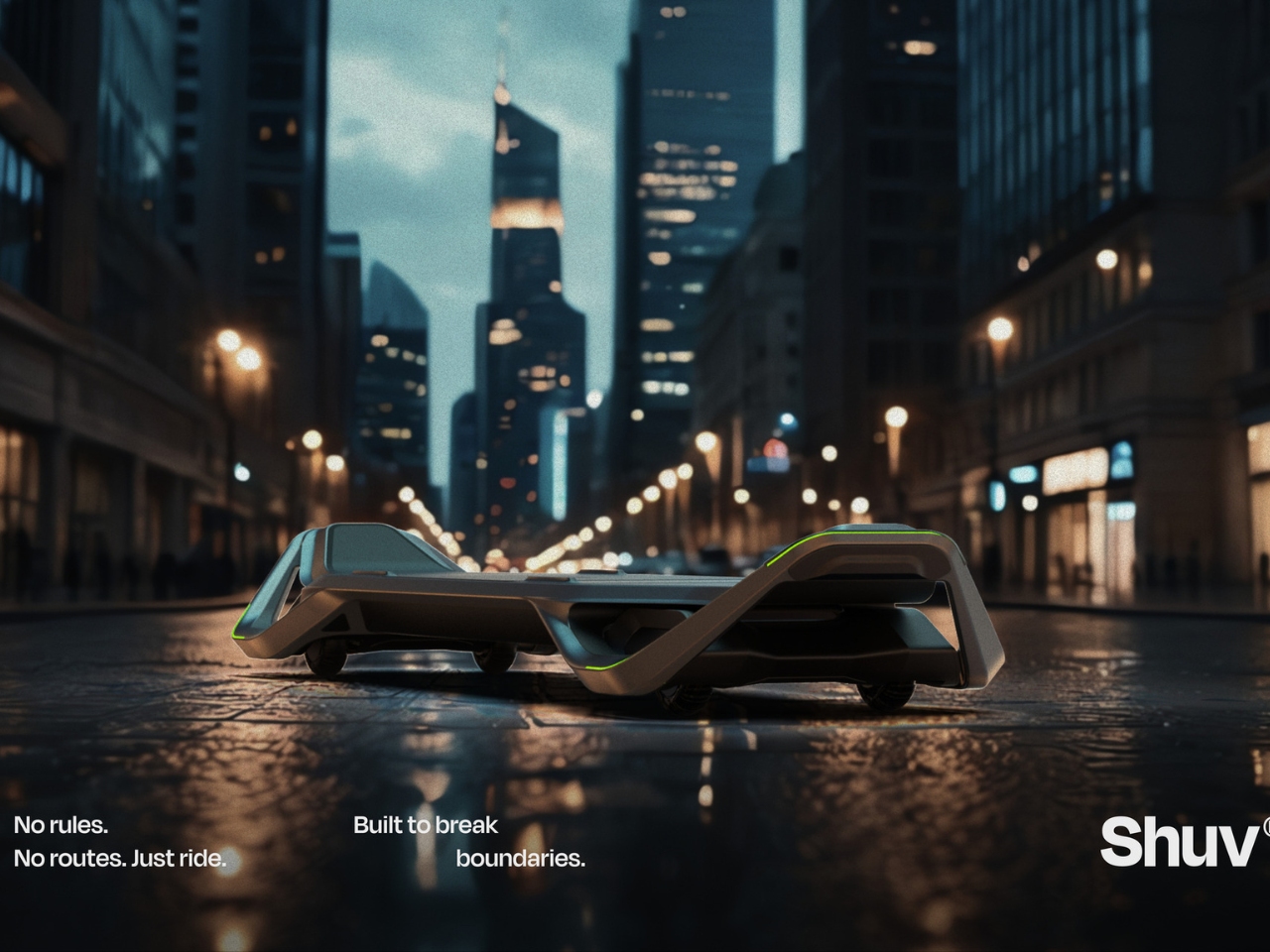 Shuv-e Skateboard，Heritage，Steampunk，Carbon fiber structure，