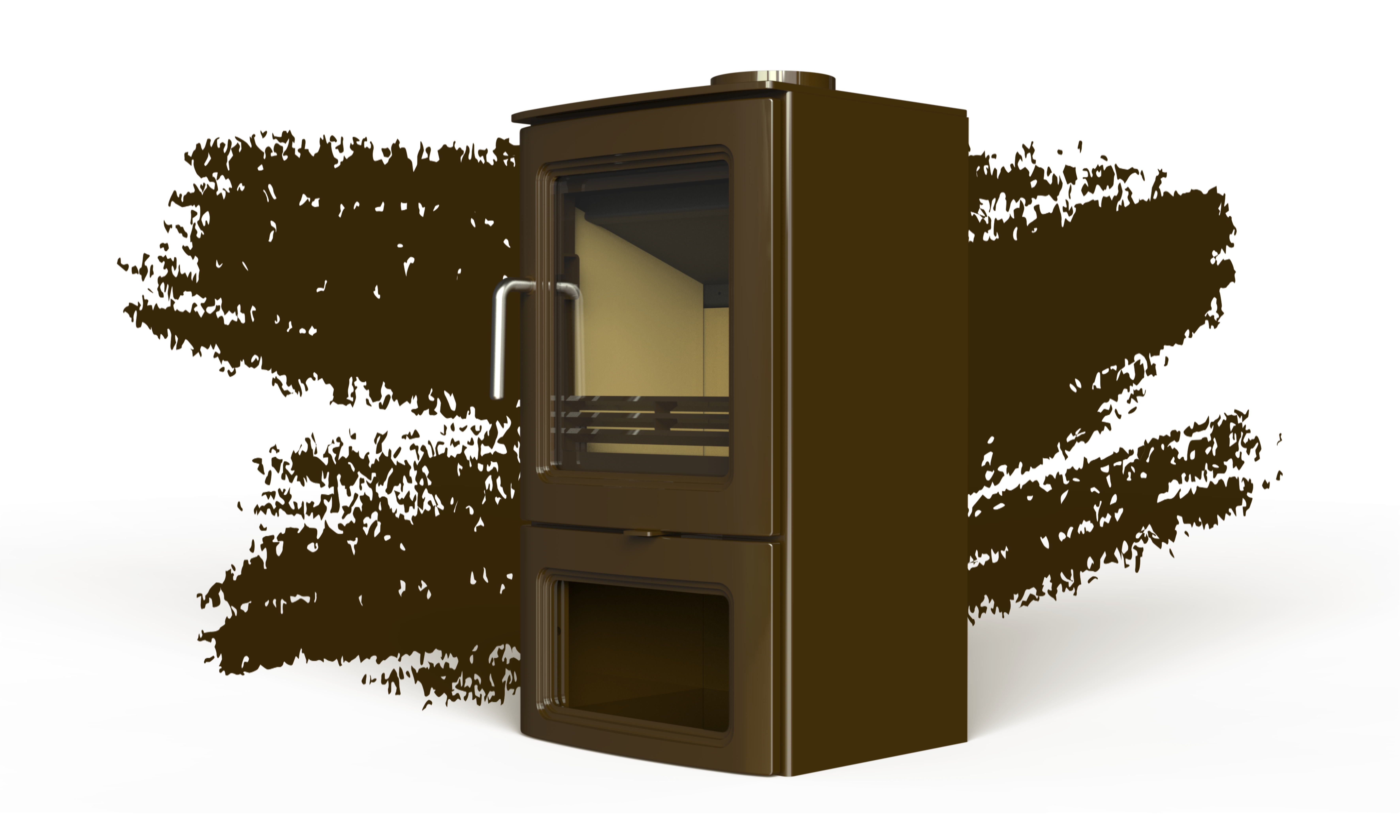 industrial design，Creative design，sheet metal cast iron，Structural design，Prototype production，design analysis ，Wood burning fireplace，True Fire Fireplace，