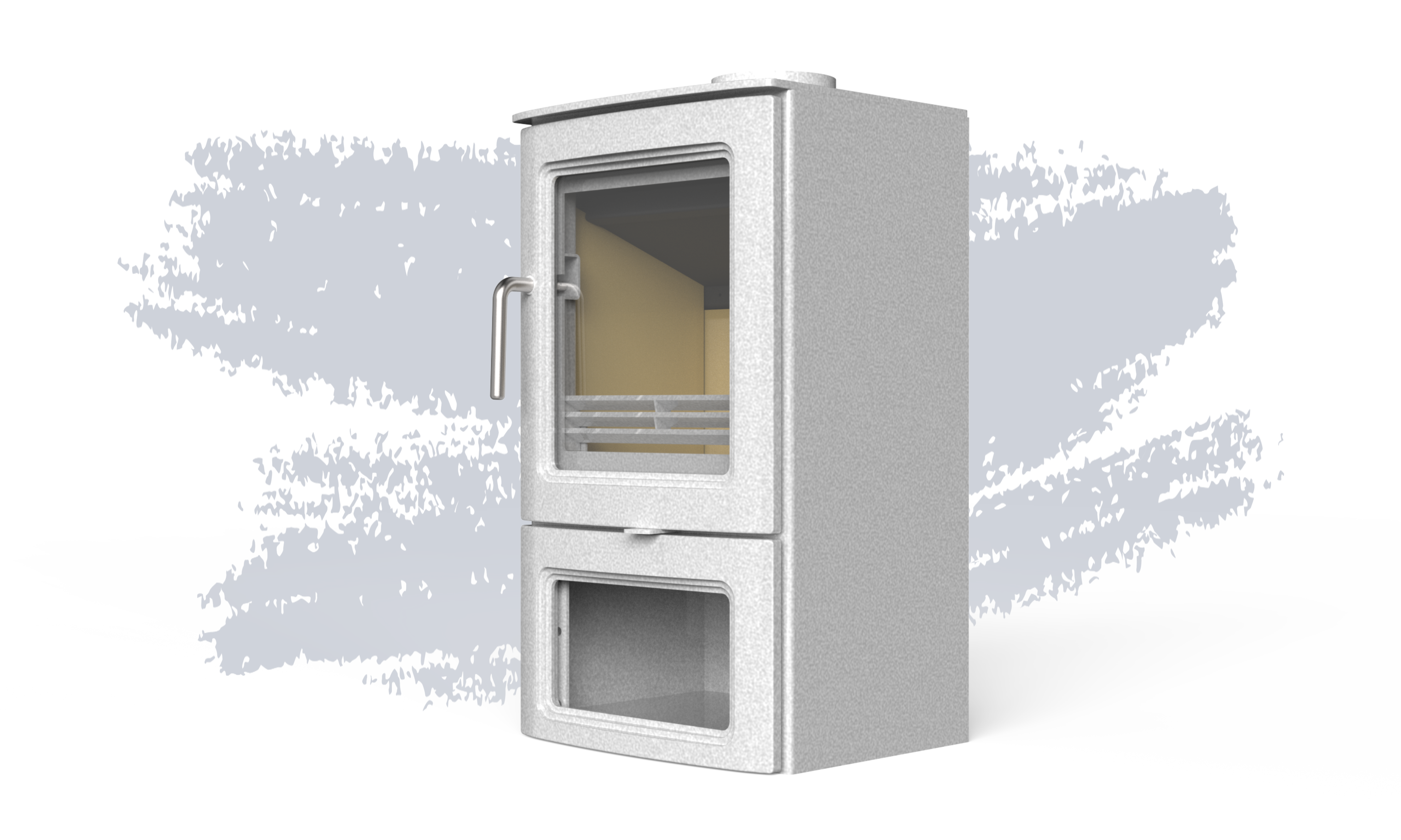 industrial design，Creative design，sheet metal cast iron，Structural design，Prototype production，design analysis ，Wood burning fireplace，True Fire Fireplace，