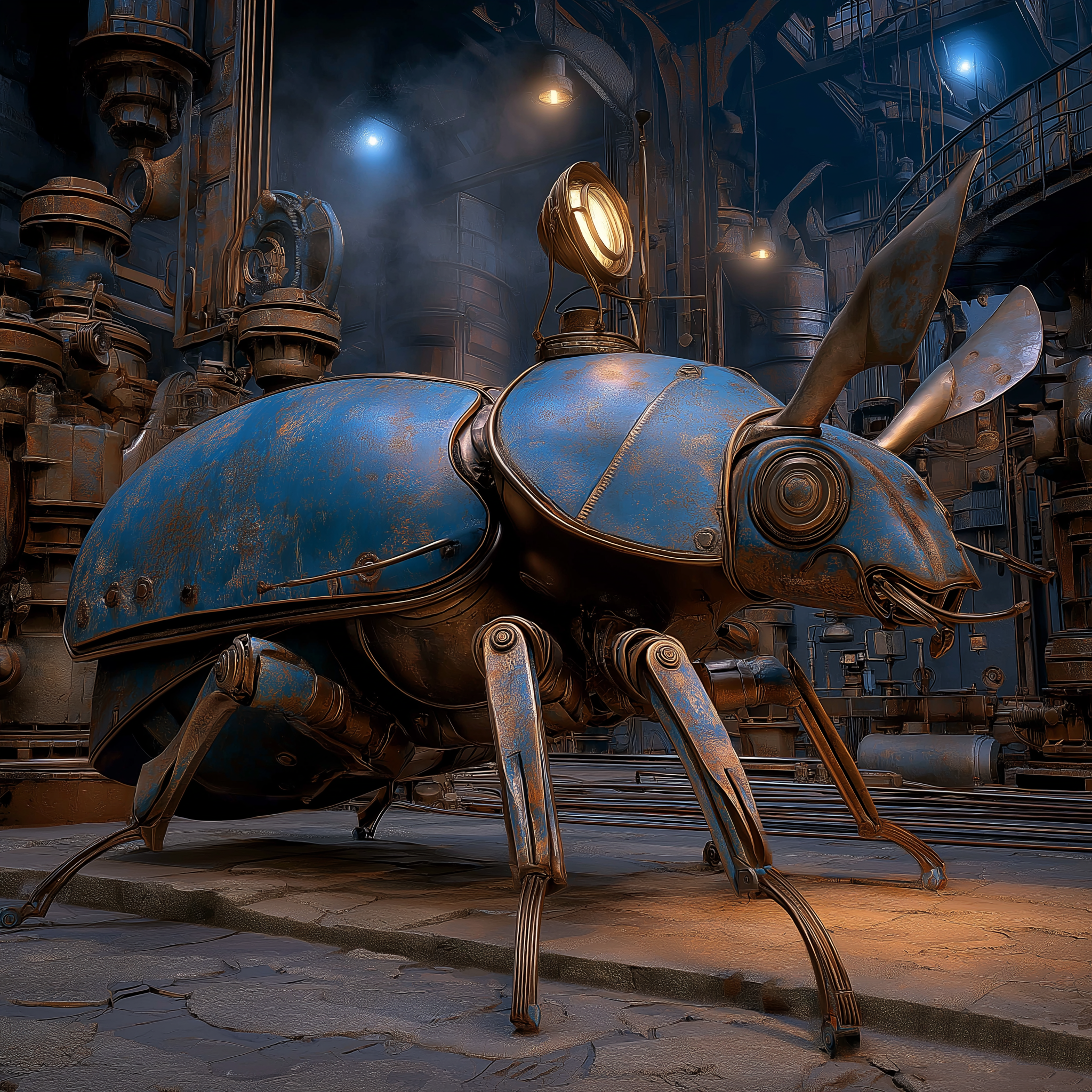 -Mechanical Insects-Steampunk，