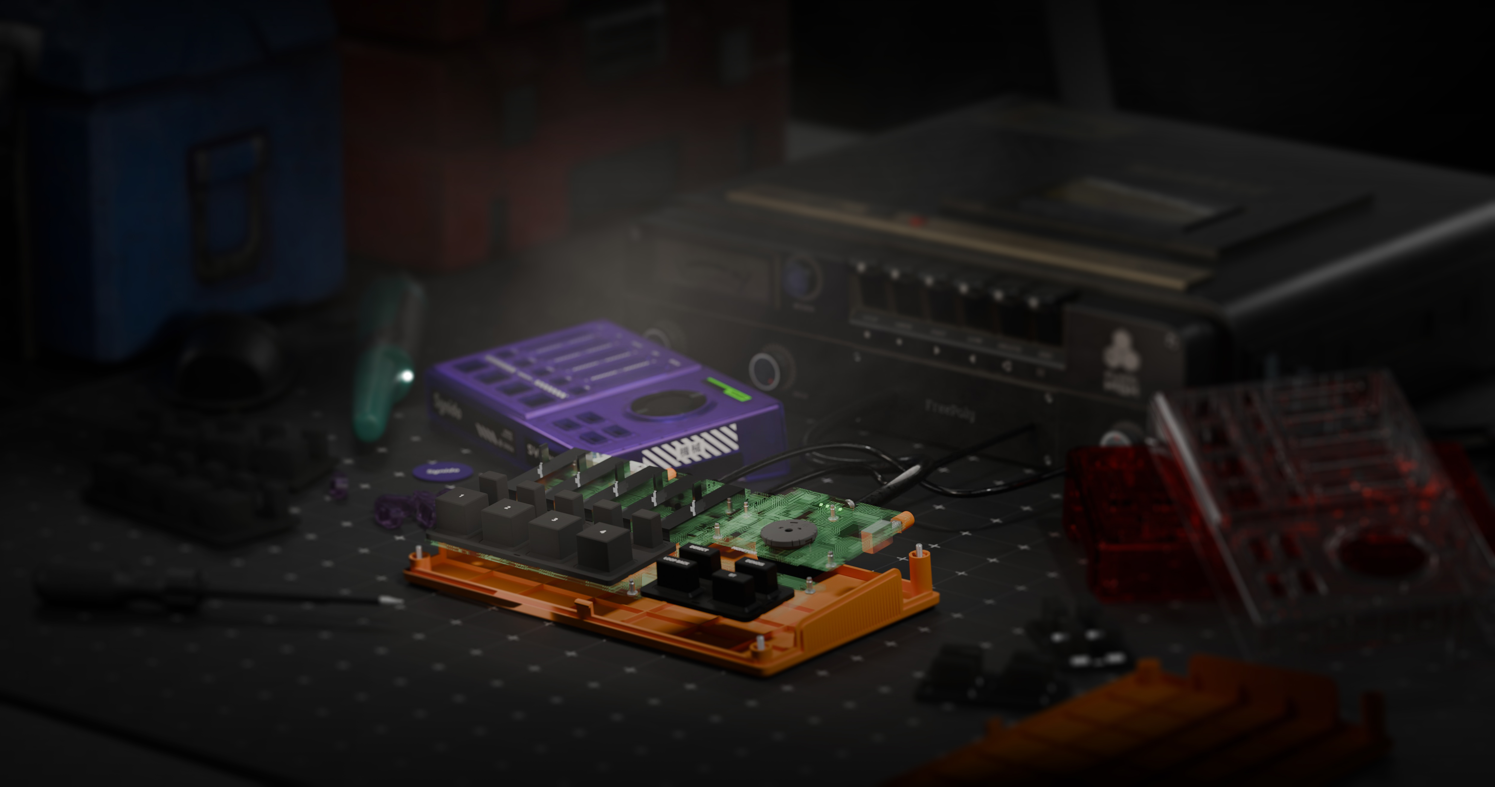 Electronic equipment，sound card，music，3C products，