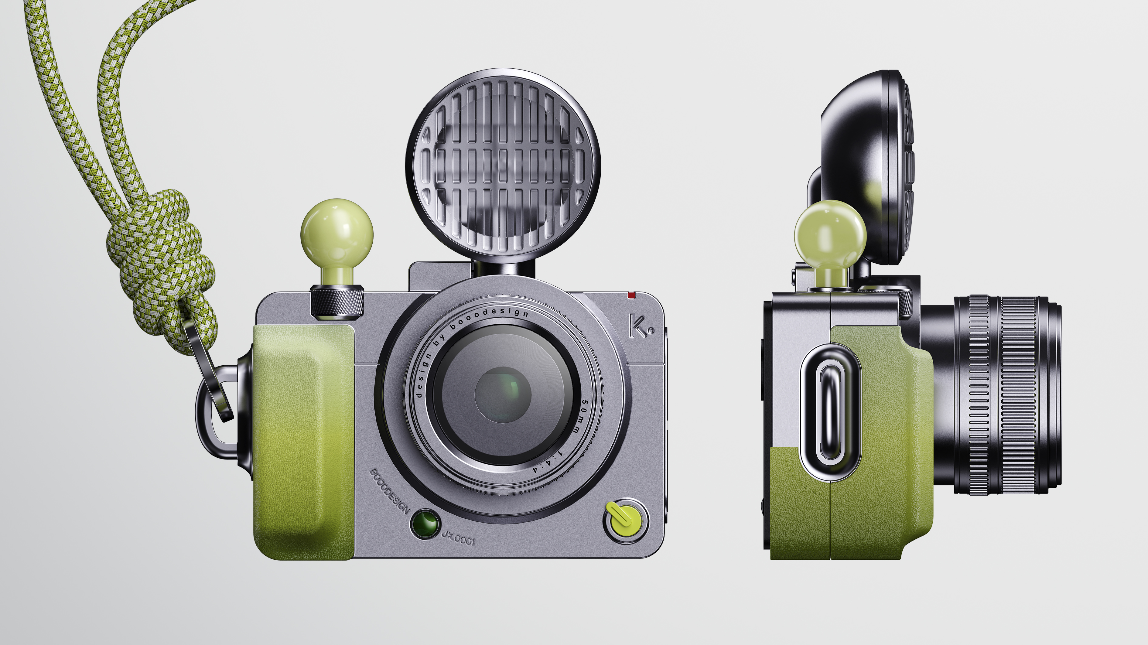 Open the door and see Xi Design Bureau，Retro Camera，Mini camera，Design sharing，Design case sharing，Design inspiration，