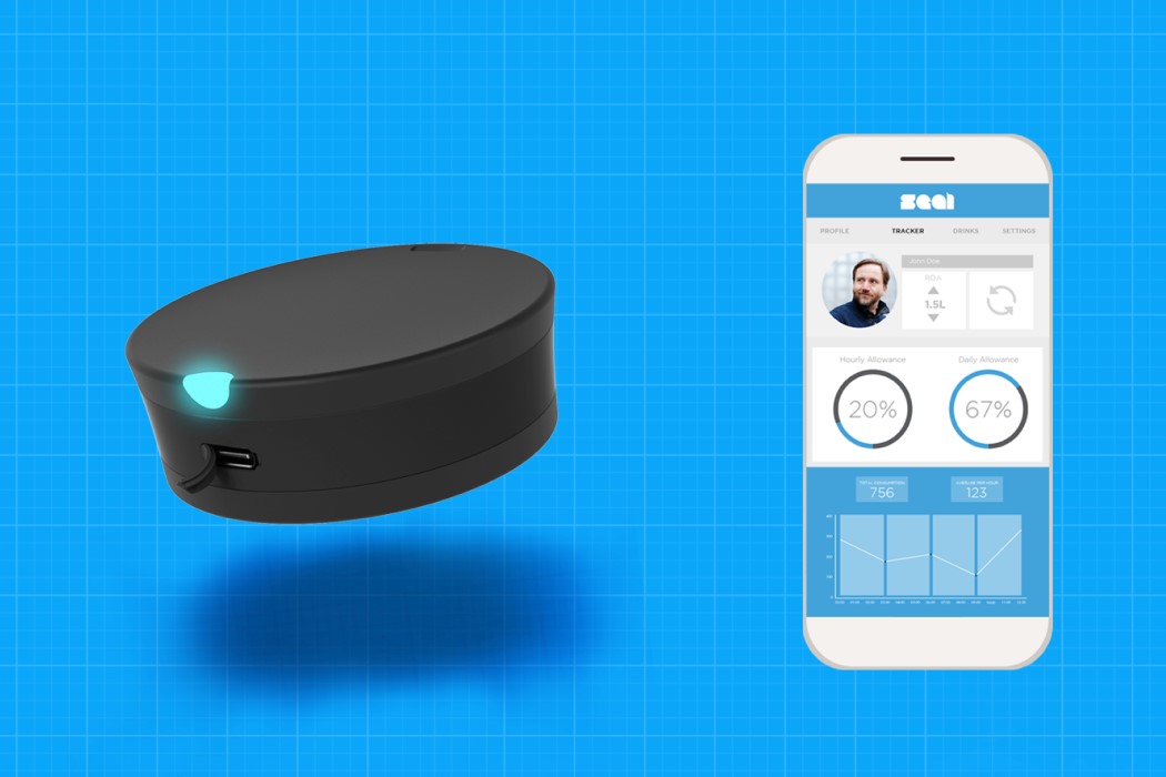 Intelligent products，medical care，Water bottle，