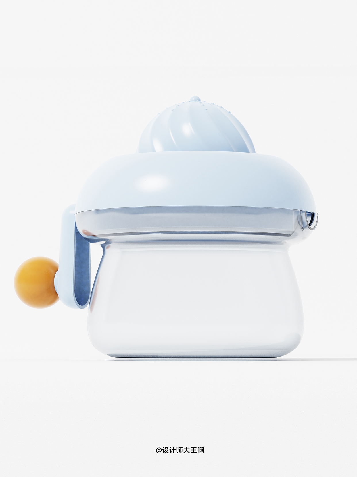 product design，manual juicer ，Juicer，Home design，Commodity Design，Modeling design，Creative design，Color matching design，