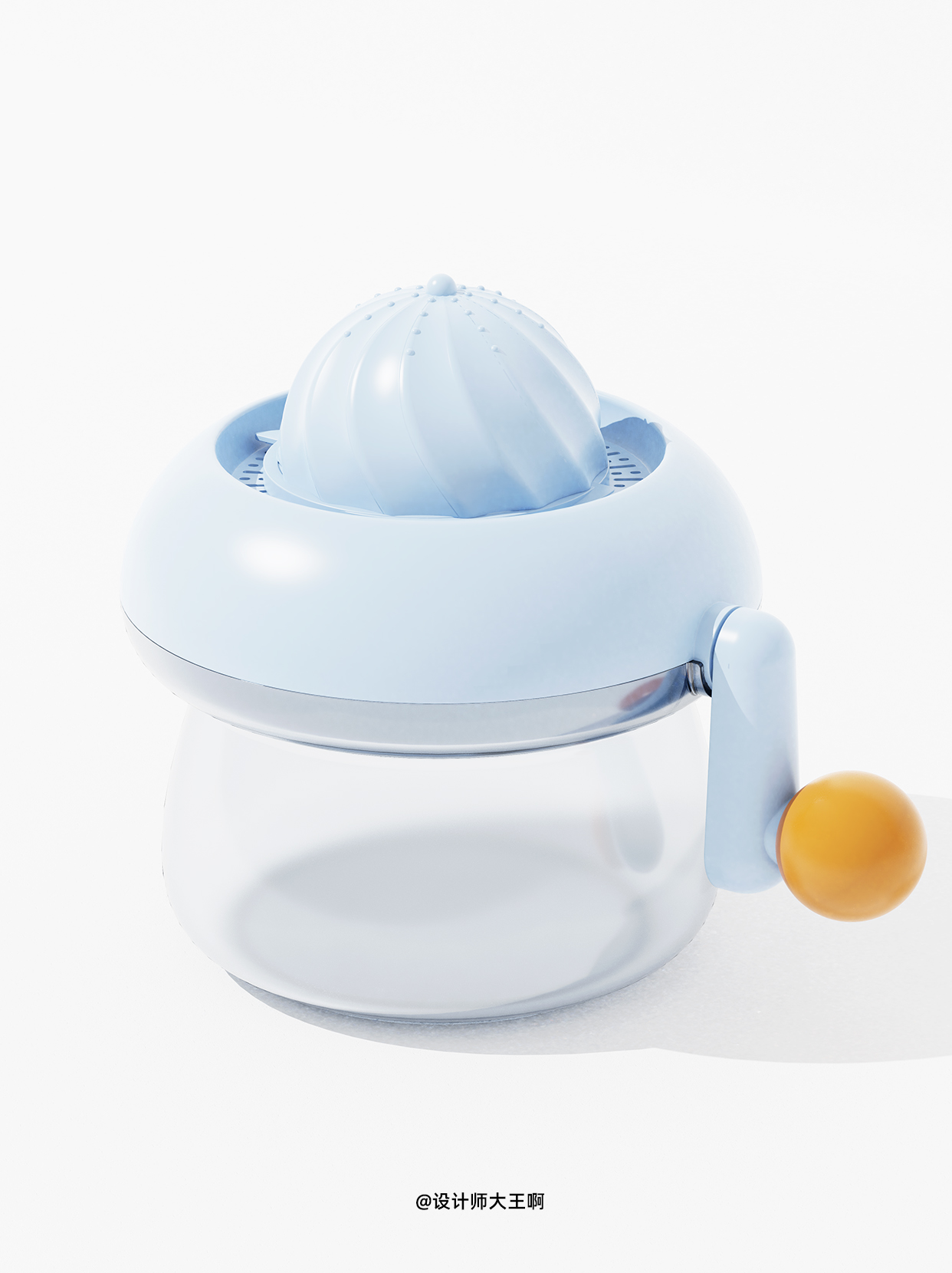 product design，manual juicer ，Juicer，Home design，Commodity Design，Modeling design，Creative design，Color matching design，