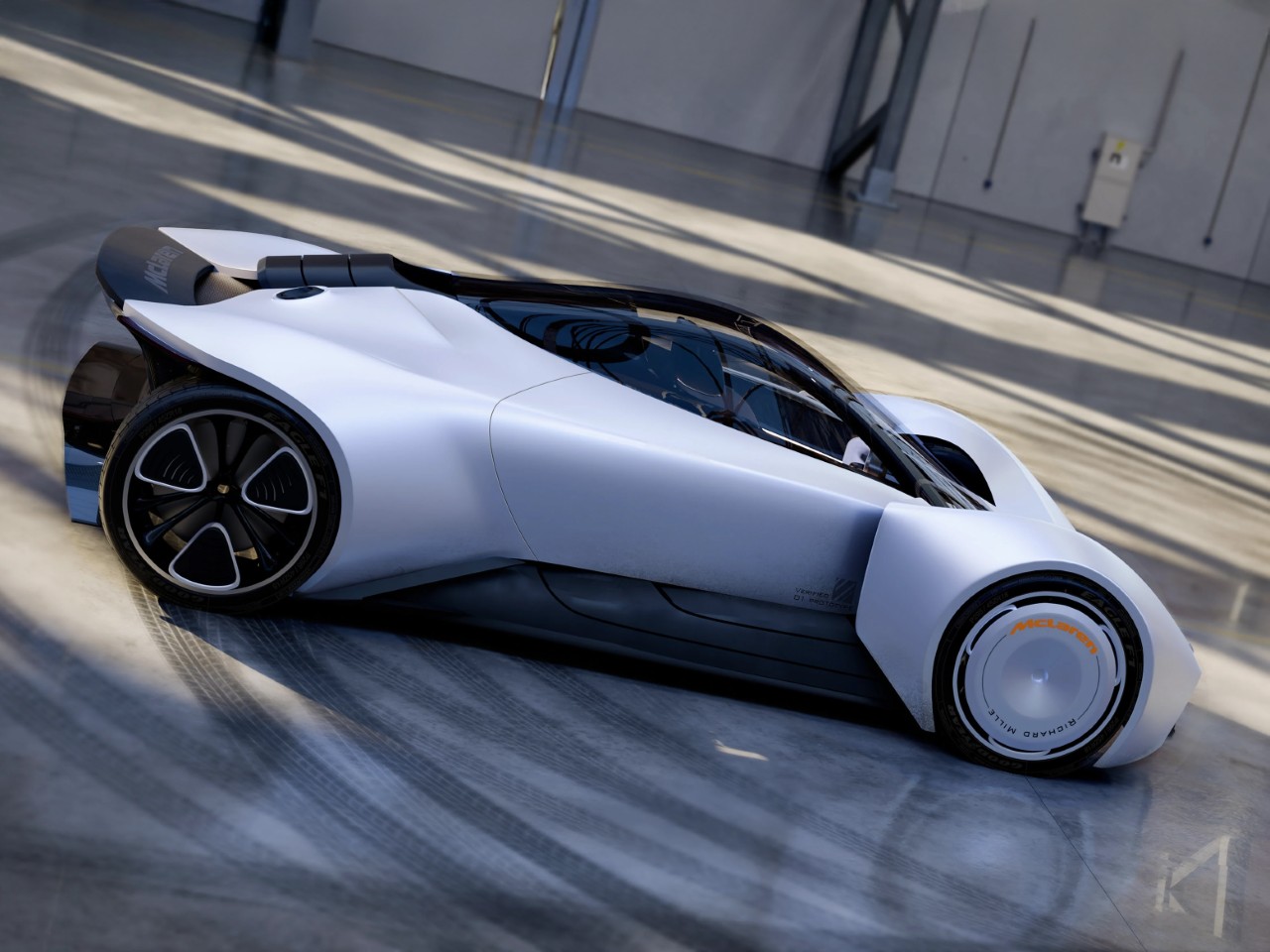 Pocket Racing，mclaren，Short Tail Design，Concept super run，