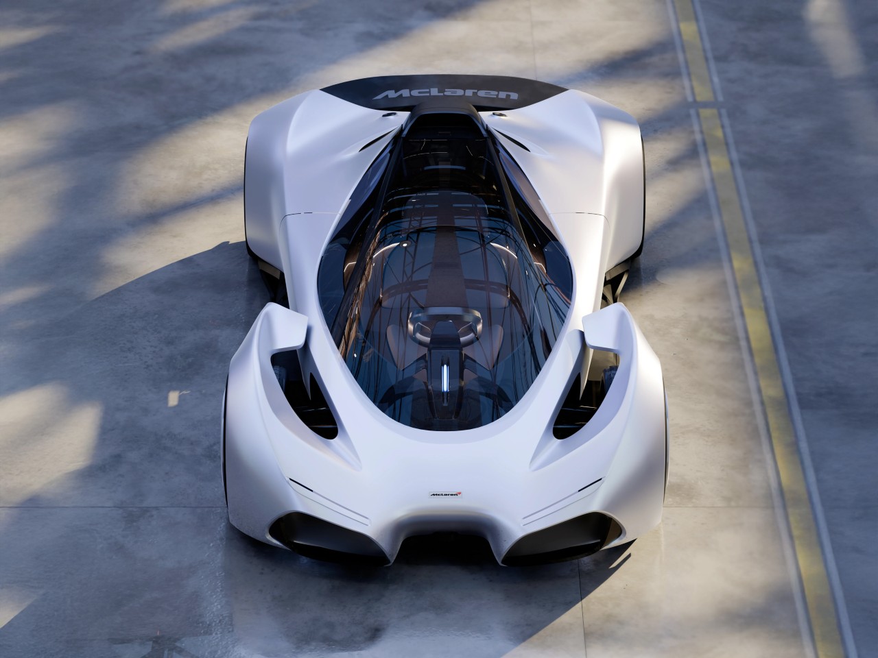 Pocket Racing，mclaren，Short Tail Design，Concept super run，