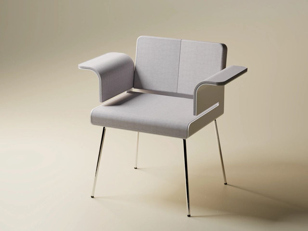 Metal seats，Minimalist design ，Flat packaging，Zero Screw，Seamless Bending，