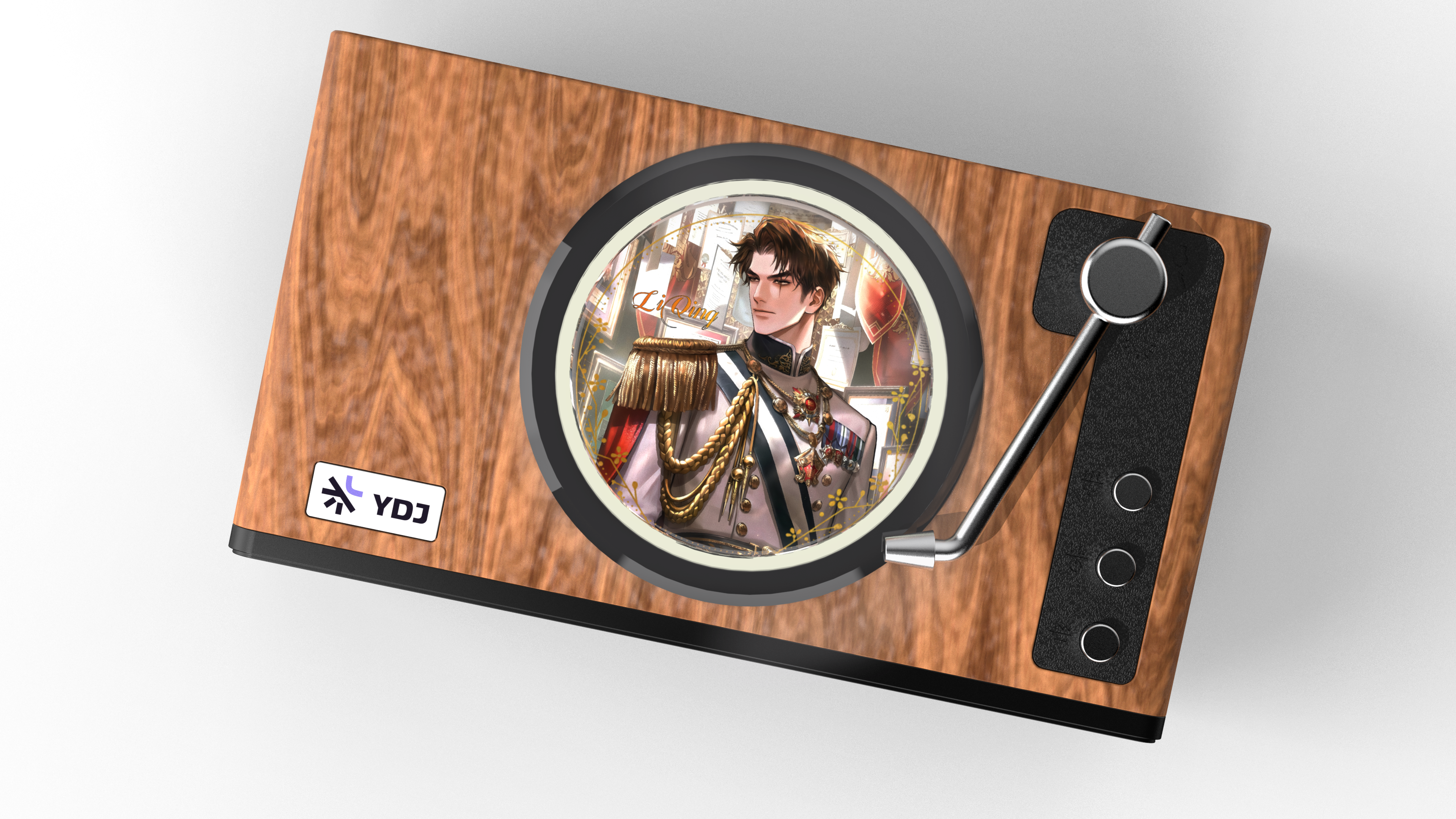 sound，Bluetooth Speaker ，Barb，badge，industrial design，product design，keyshot，Tabletop decoration，