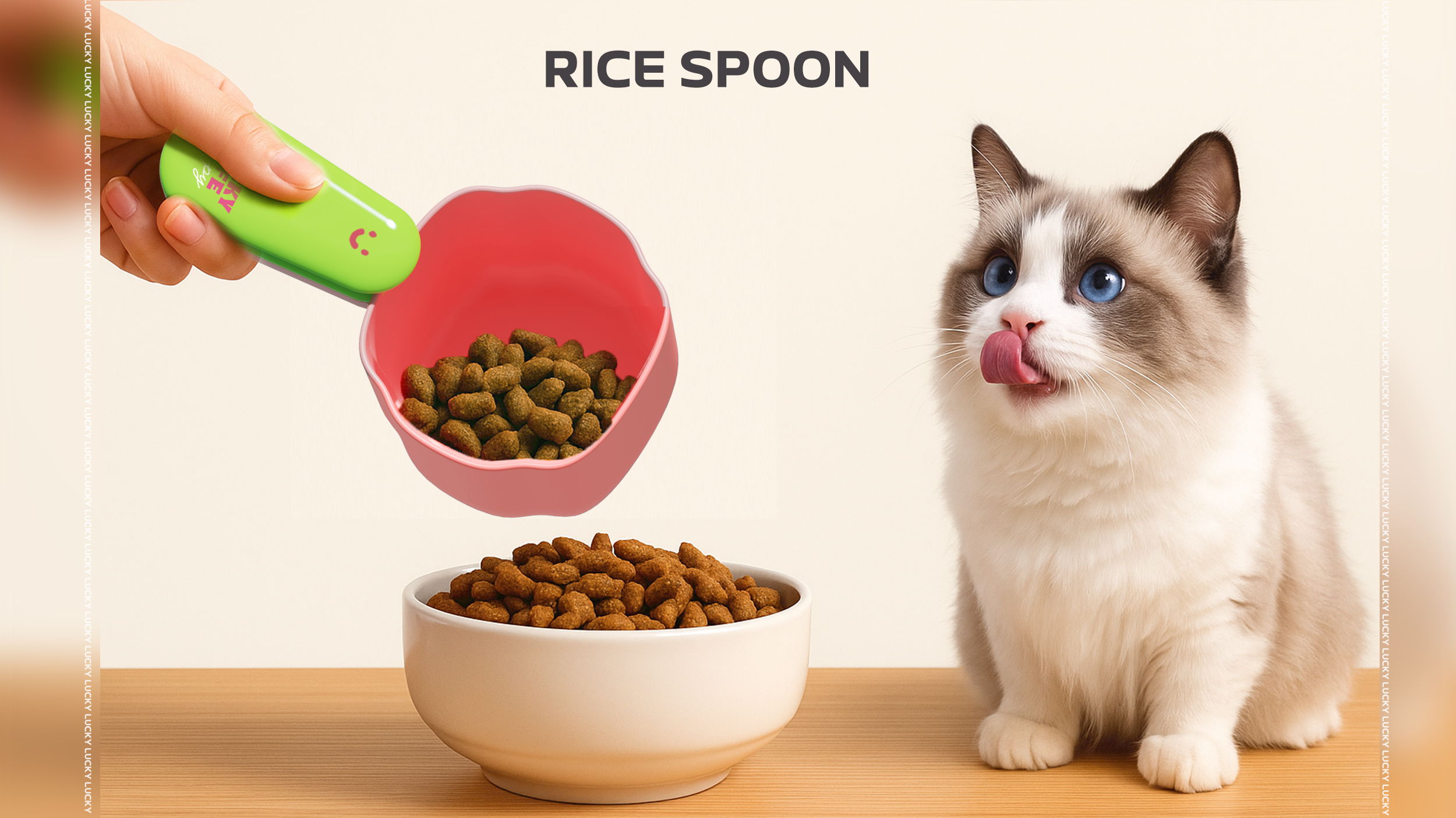 Grain spoon，Spoon，Pets，dry，