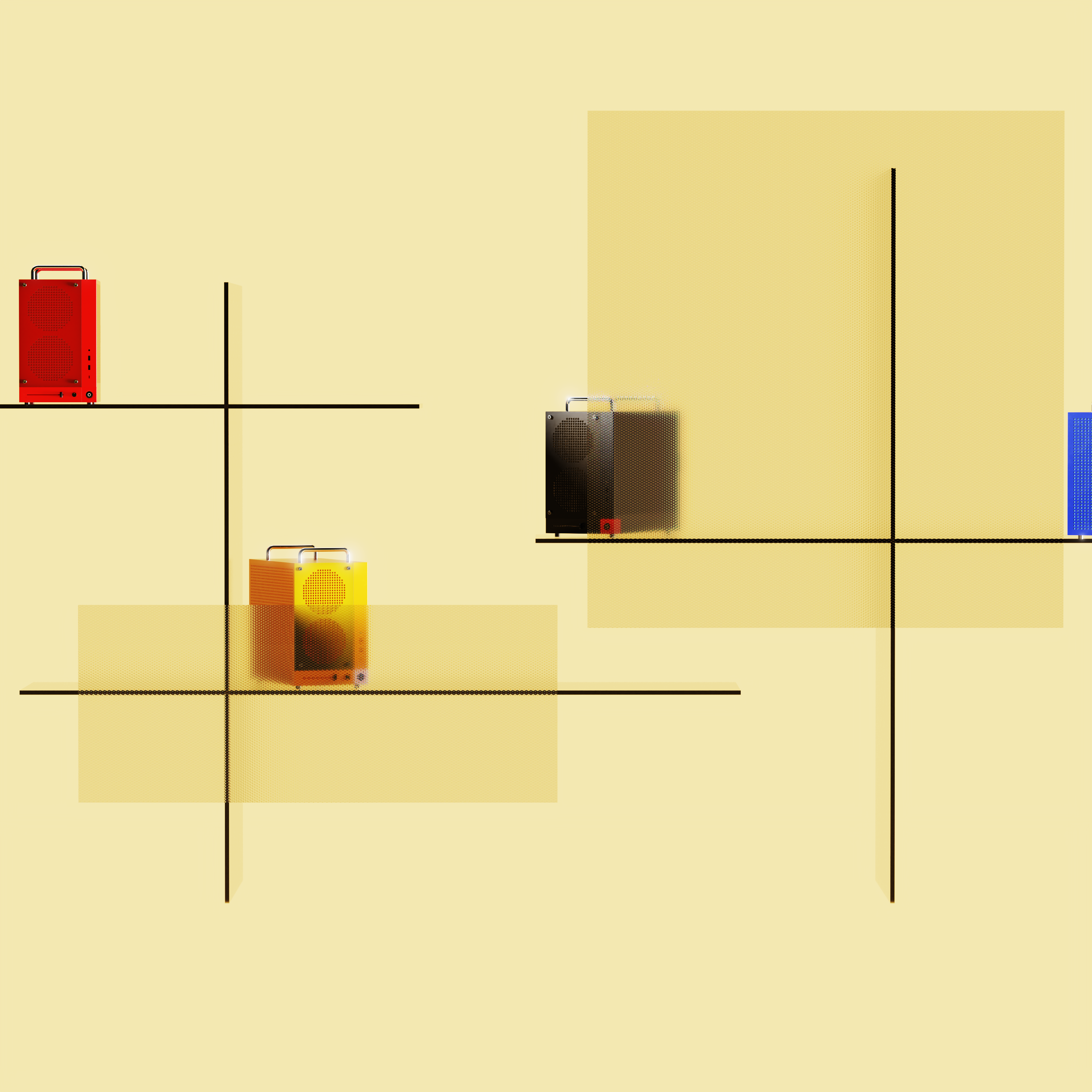 Original works，Industry / products，electronic product，Computer machine box，Consumer products，Small Host，practice，