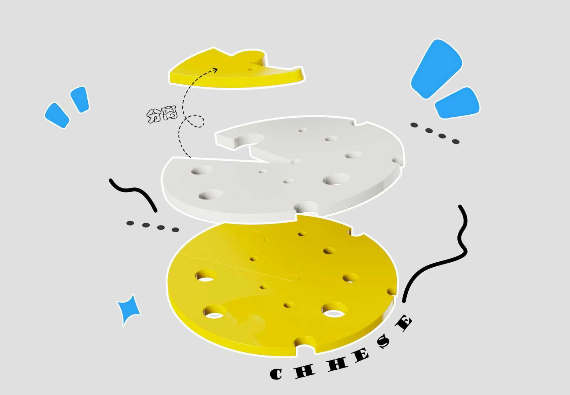 Silicone pad，Mother and baby，Cute and interesting，modularization，