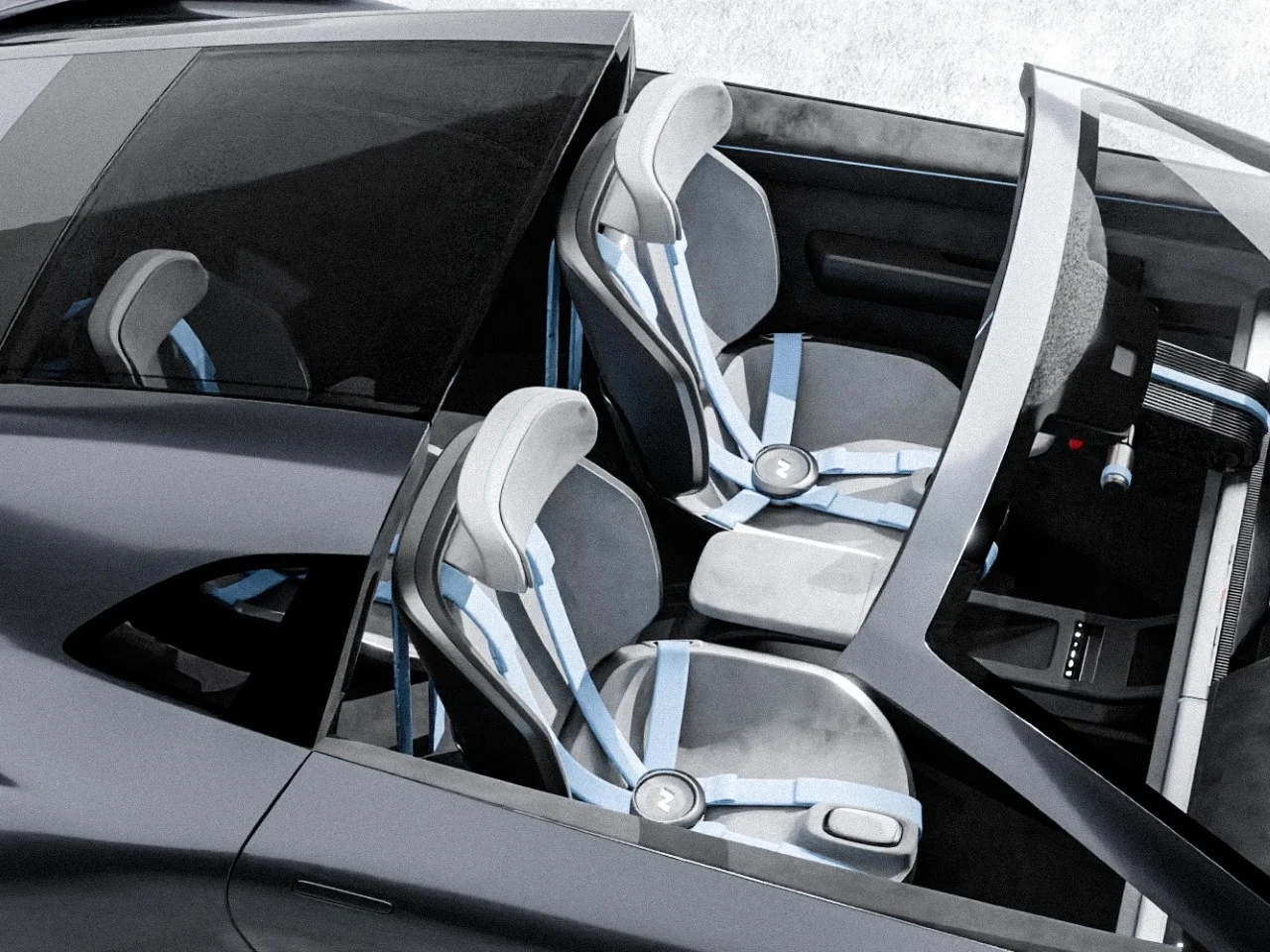 Hyundai N Vision，Three-seater convertible，Concept sports car，Electric Roadster，