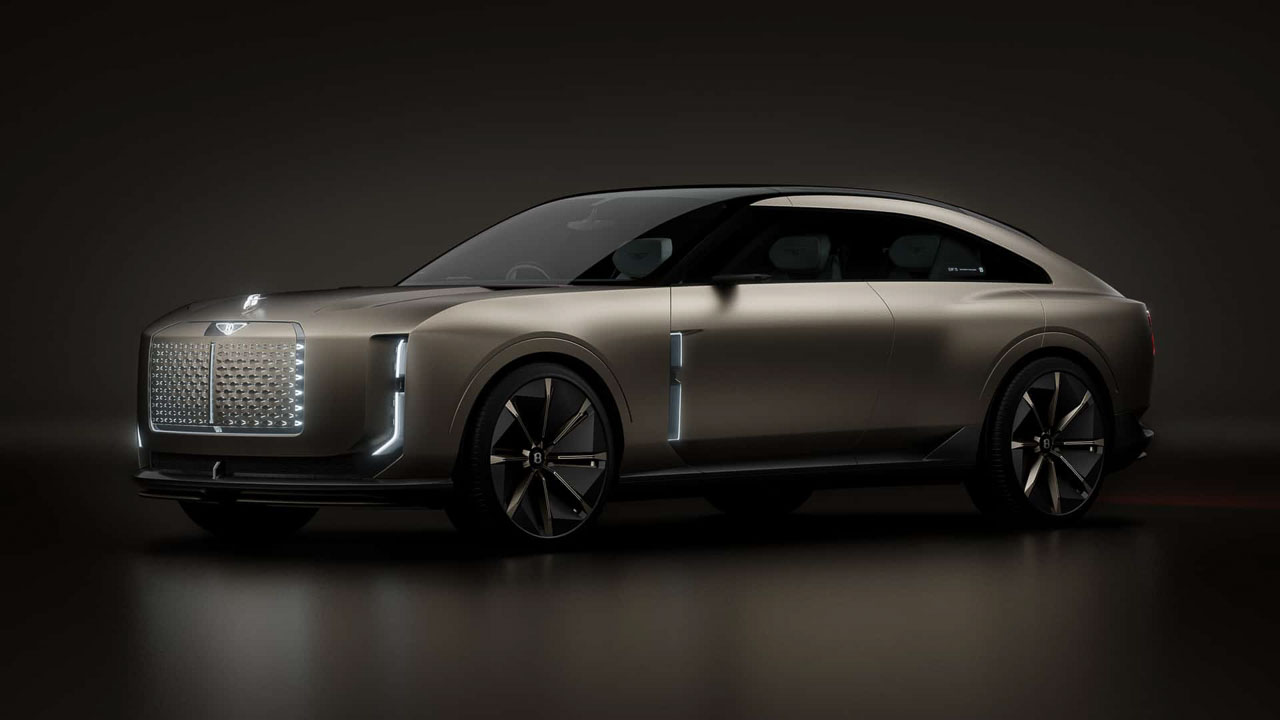Bentley EXP-15，Electric concept，crystal cutting，Heritage，Deluxe EV，