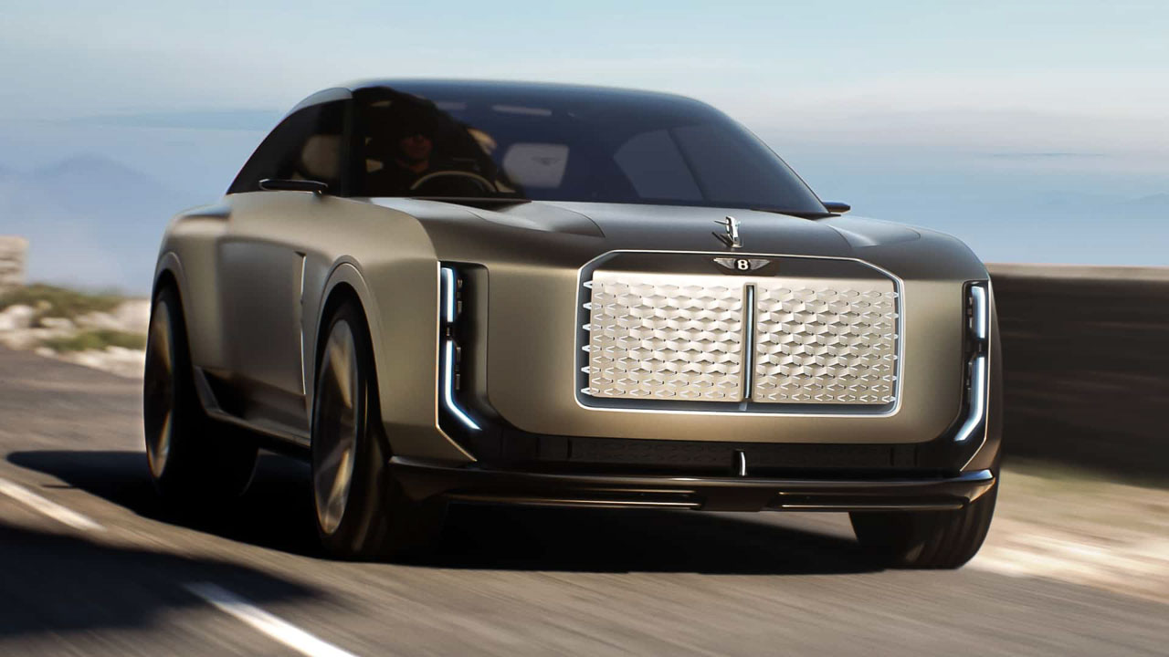 Bentley EXP-15，Electric concept，crystal cutting，Heritage，Deluxe EV，