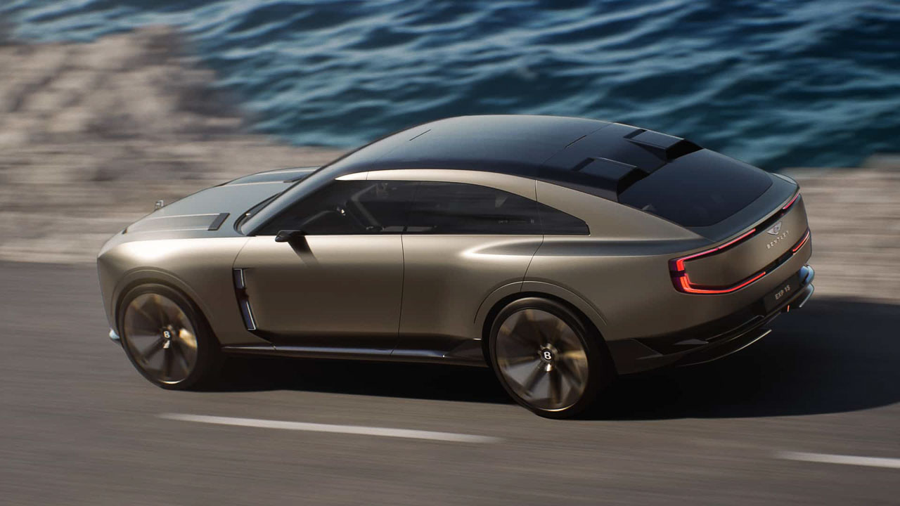 Bentley EXP-15，Electric concept，crystal cutting，Heritage，Deluxe EV，