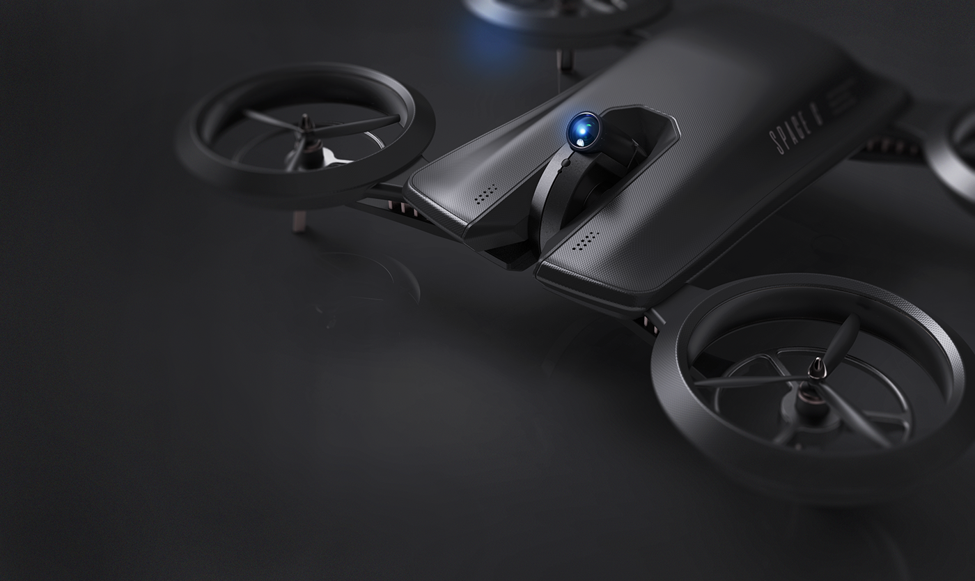 UAV，VR projector，Space Creator，