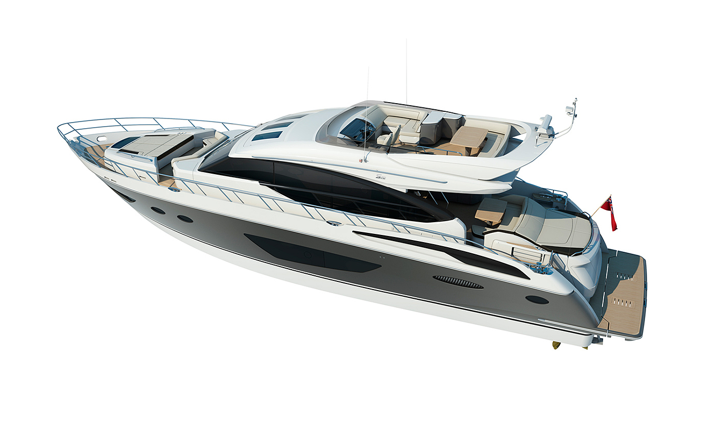 Princess，Yachts CGI S72，游艇，