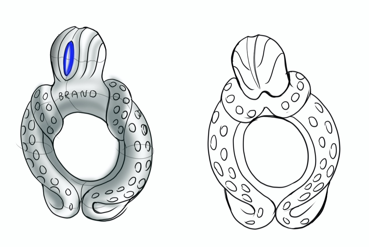 Sex toy，adult erotica products，Seminal ring，special-shaped，octopus，