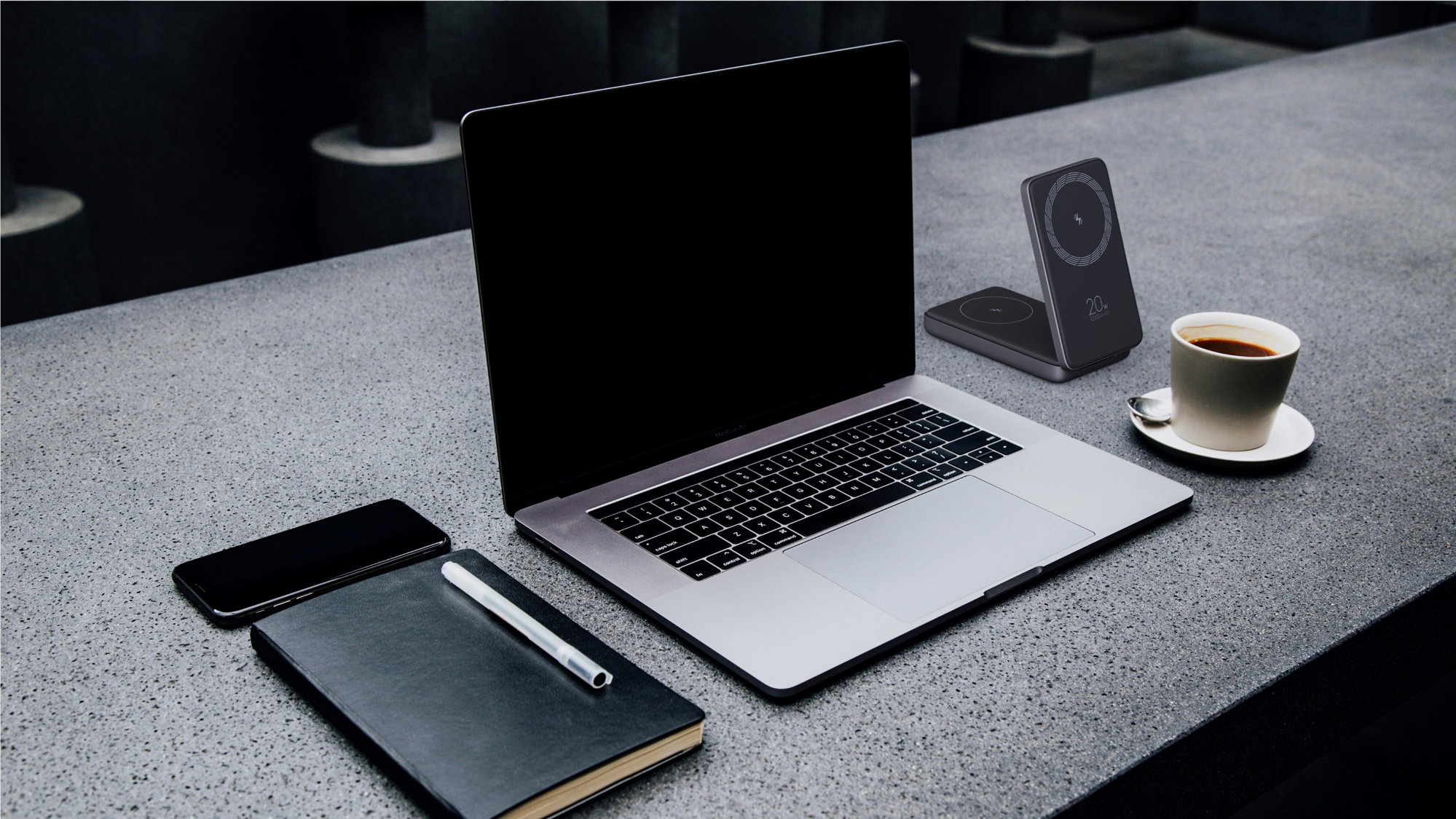 portable battery，Folding magnetic charging treasure，portable source，Bracket，product design，