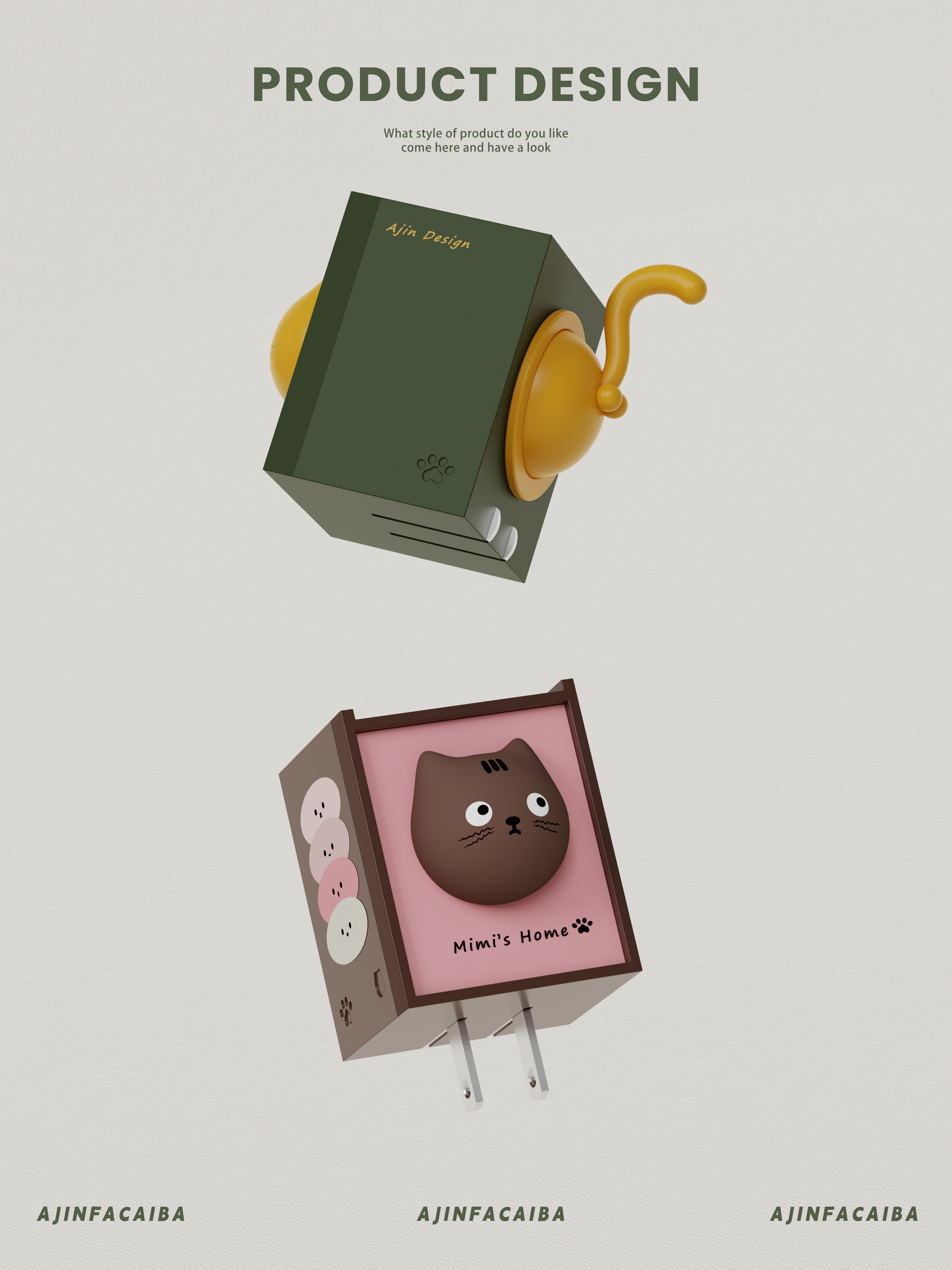 Charger, charging head, cute product，